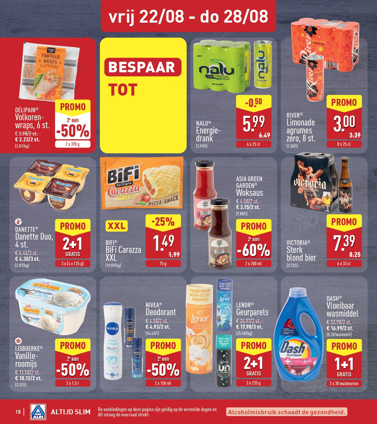 aldi - ALDI folder geldig vanaf 18/08 - 23/08 - page: 18