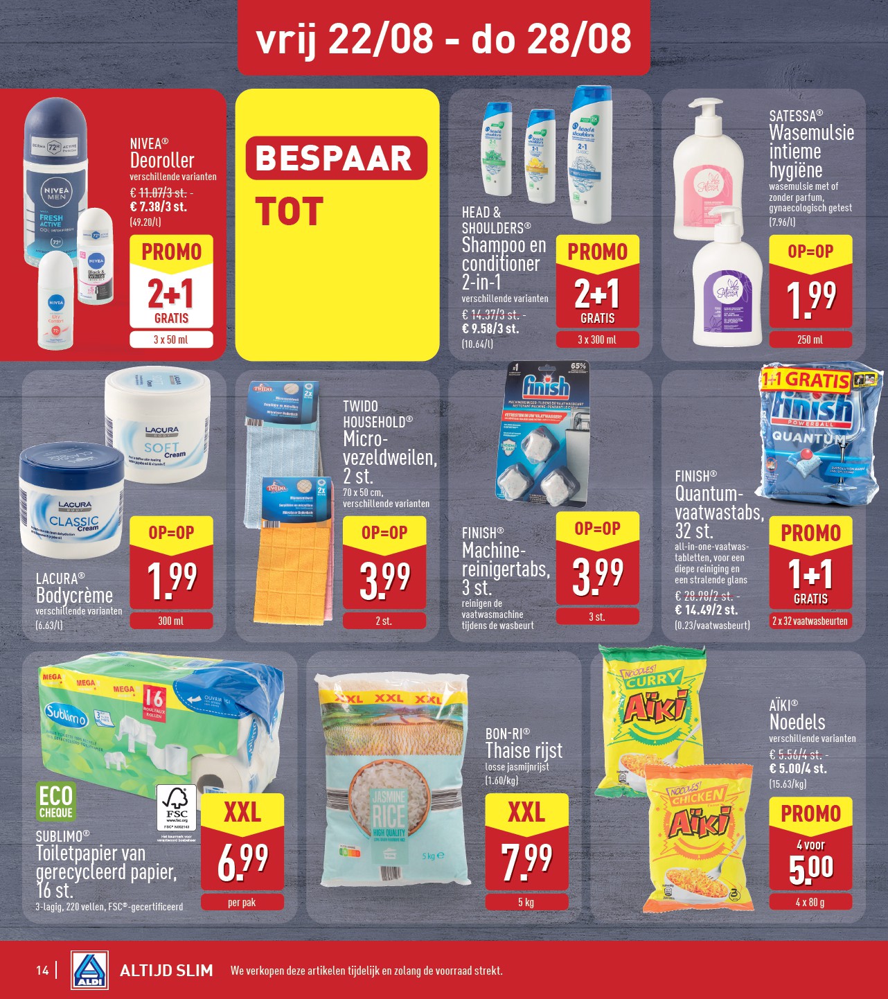 aldi - ALDI folder geldig vanaf 18/08 - 23/08 - page: 14