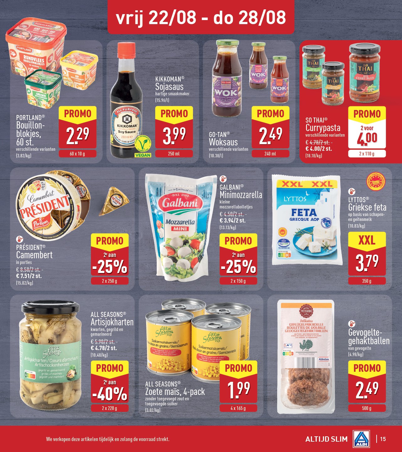 aldi - ALDI folder geldig vanaf 18/08 - 23/08 - page: 15