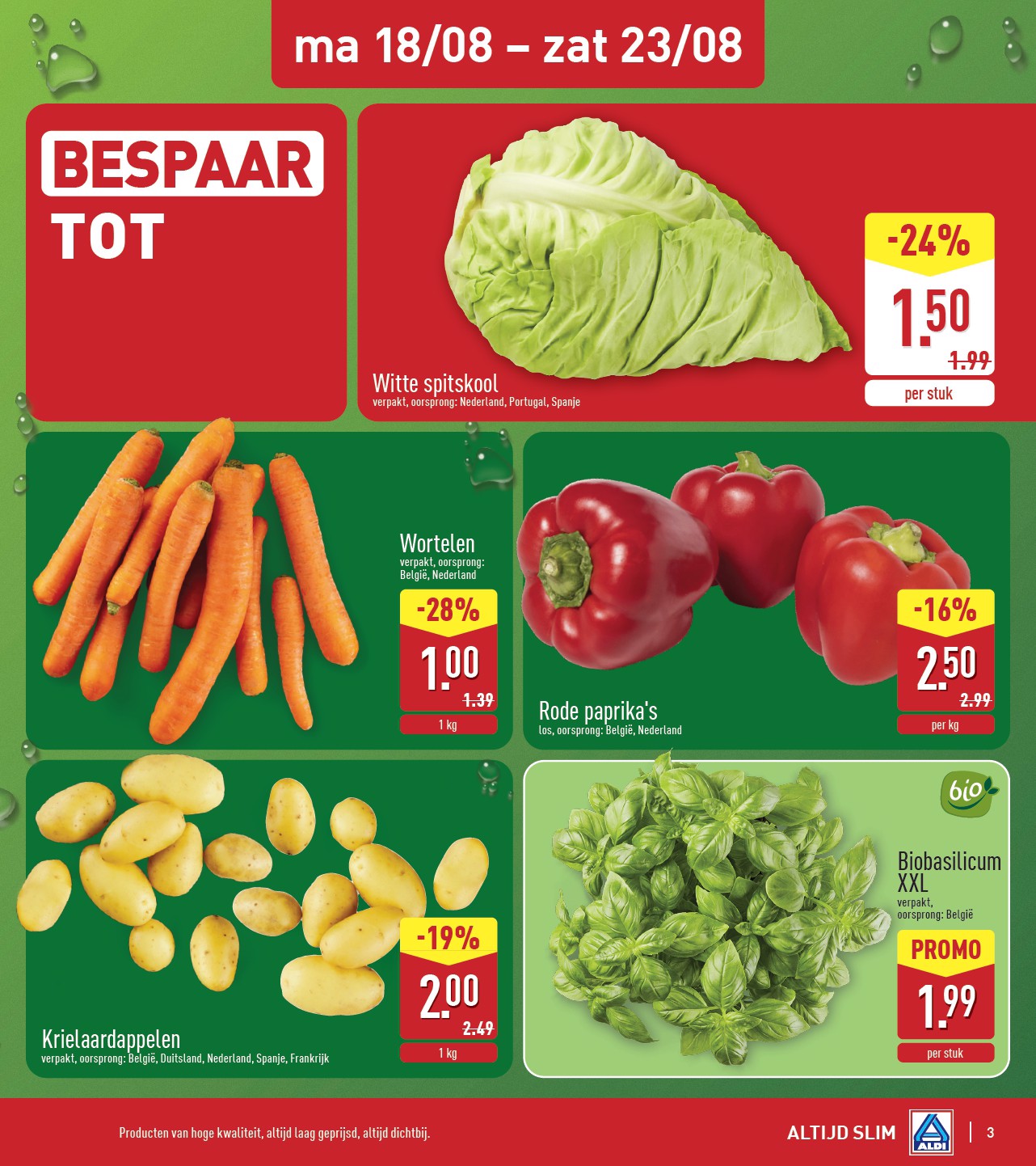 aldi - ALDI folder geldig vanaf 18/08 - 23/08 - page: 3