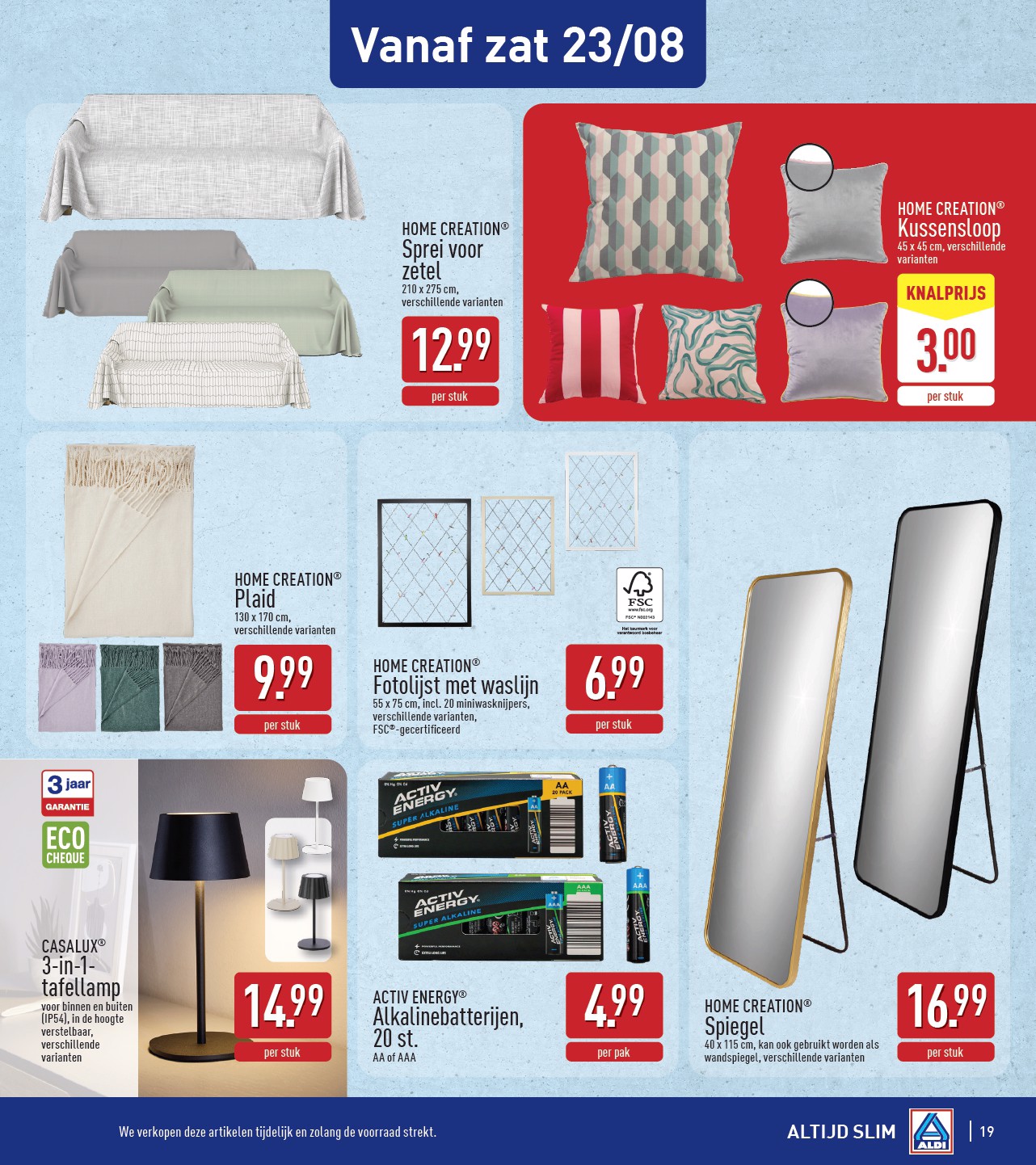 aldi - ALDI folder geldig vanaf 18/08 - 23/08 - page: 19