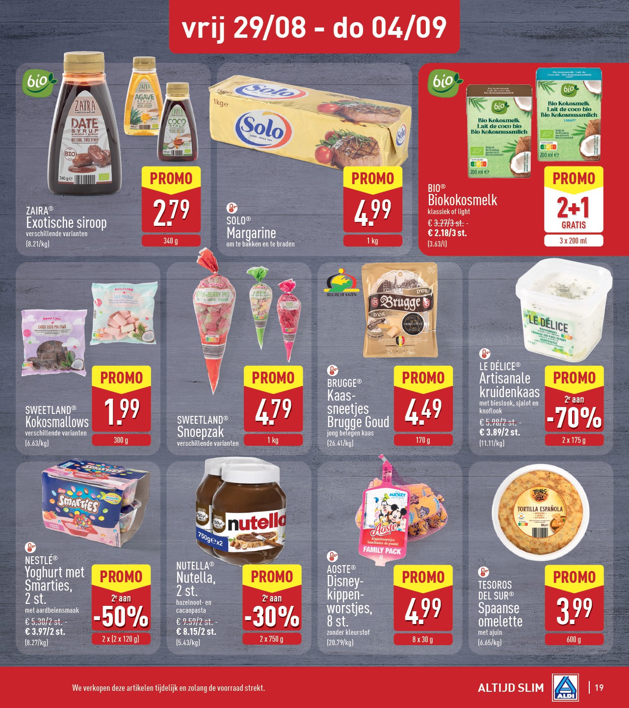 aldi - ALDI folder geldig vanaf 25/08 - 30/08 - page: 19