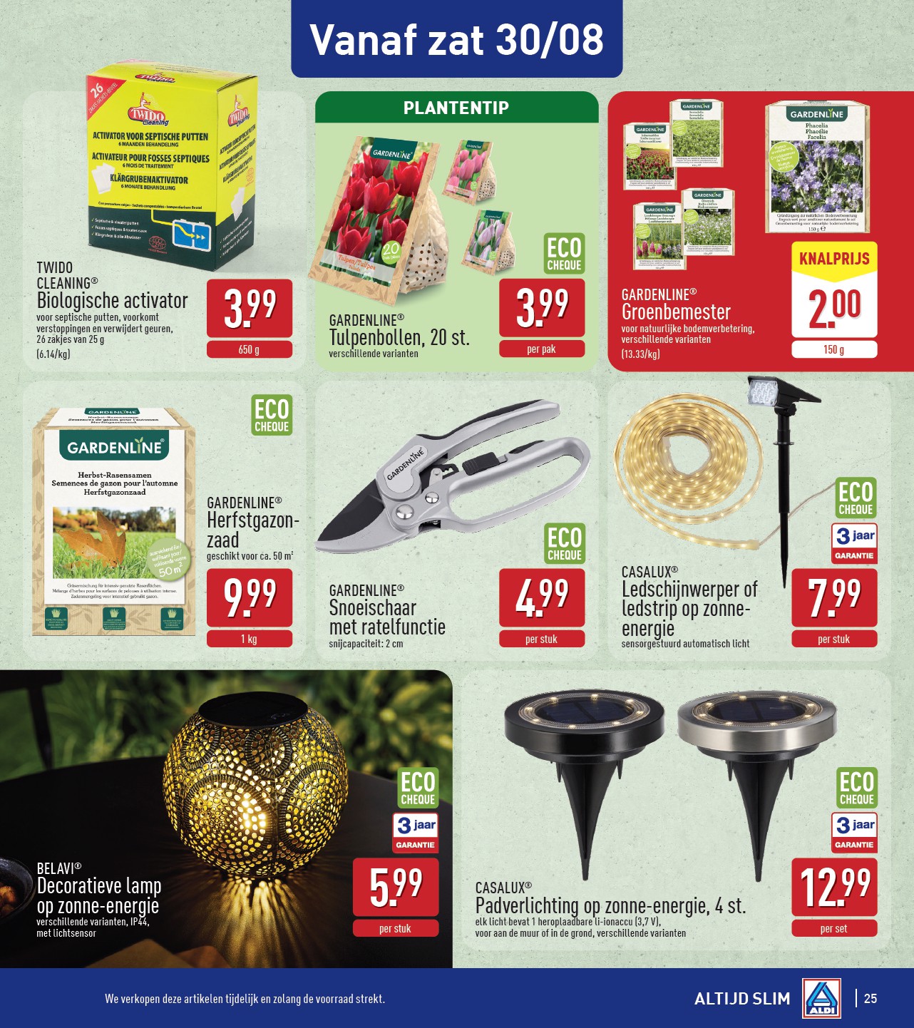 aldi - ALDI folder geldig vanaf 25/08 - 30/08 - page: 25