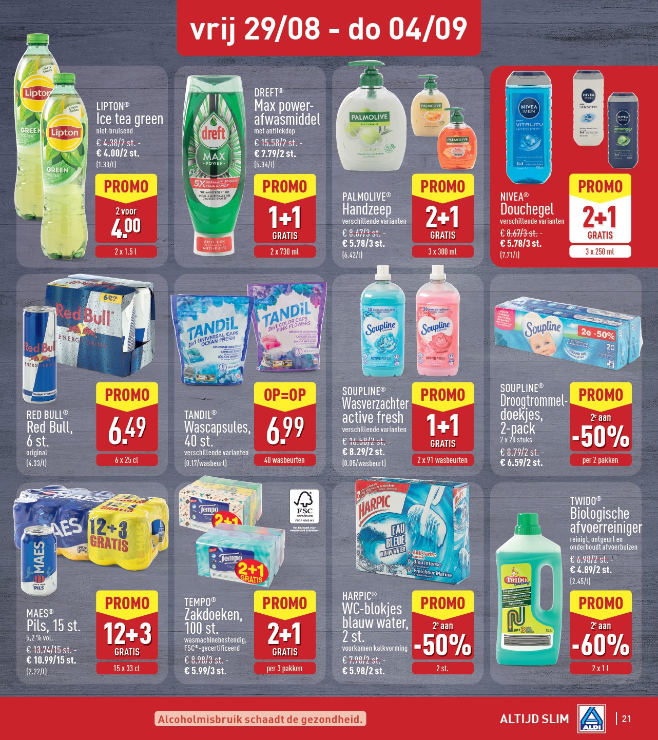 aldi - ALDI folder geldig vanaf 25/08 - 30/08 - page: 21