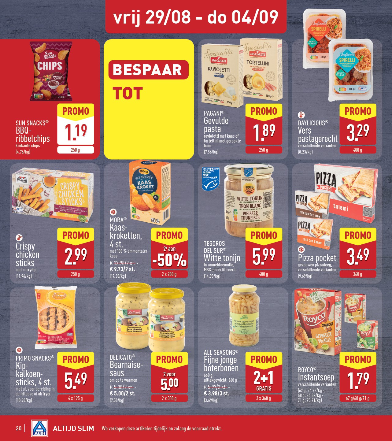 aldi - ALDI folder geldig vanaf 25/08 - 30/08 - page: 20