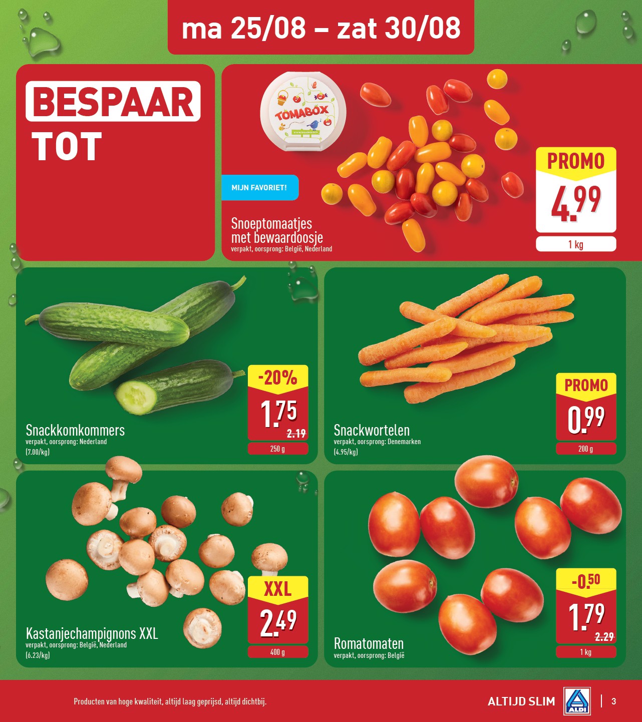 aldi - ALDI folder geldig vanaf 25/08 - 30/08 - page: 3