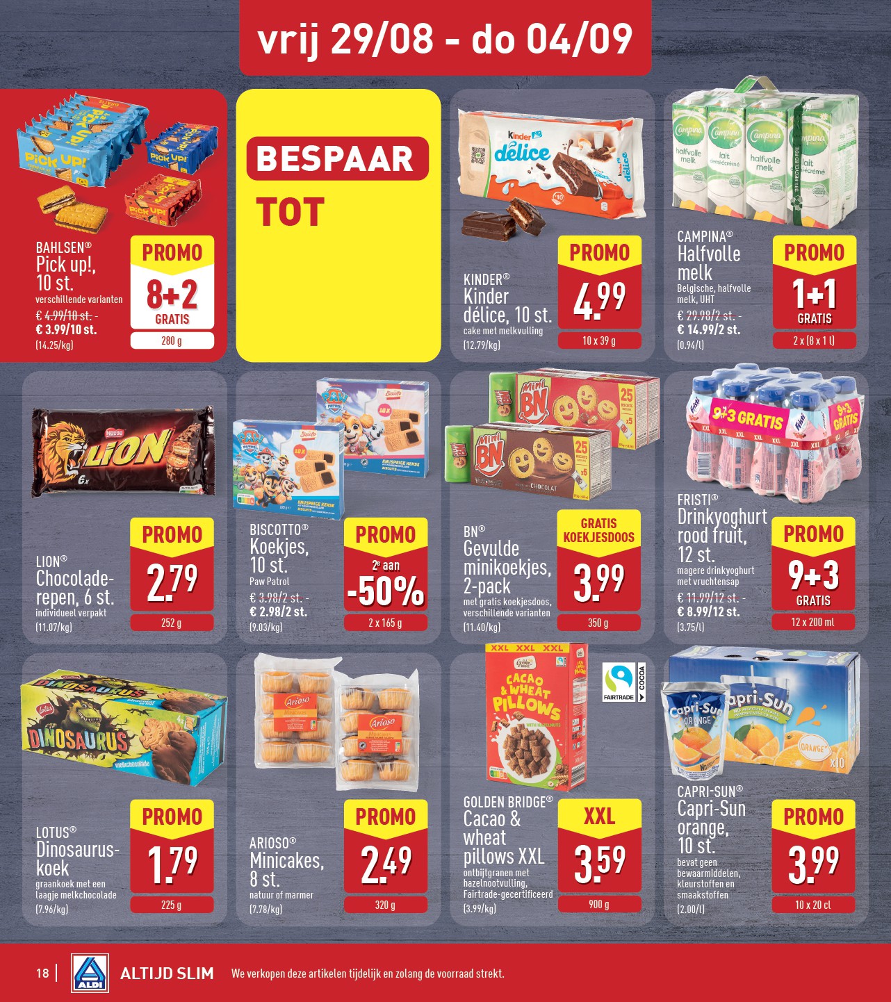 aldi - ALDI folder geldig vanaf 25/08 - 30/08 - page: 18