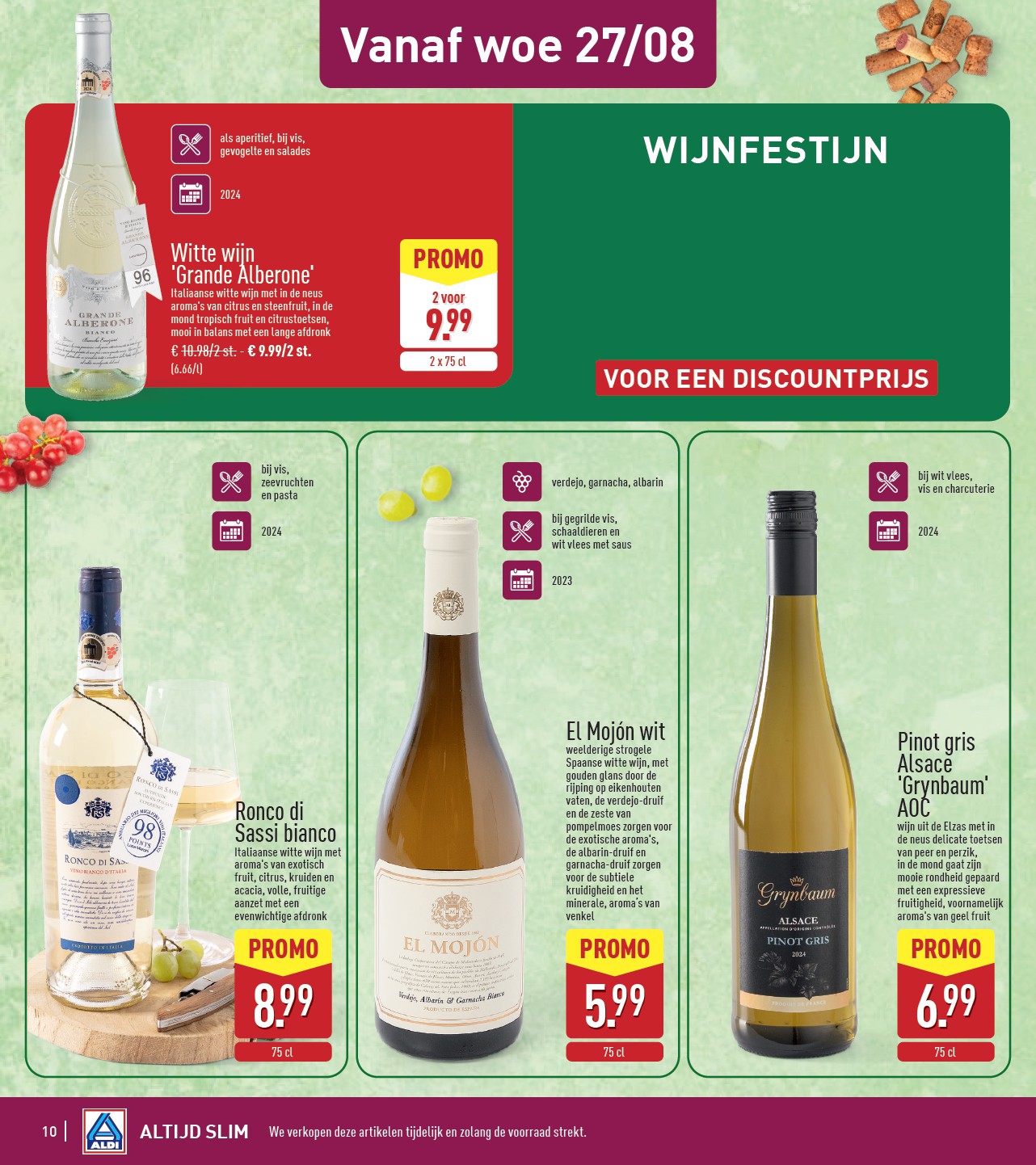 aldi - ALDI folder geldig vanaf 25/08 - 30/08 - page: 10