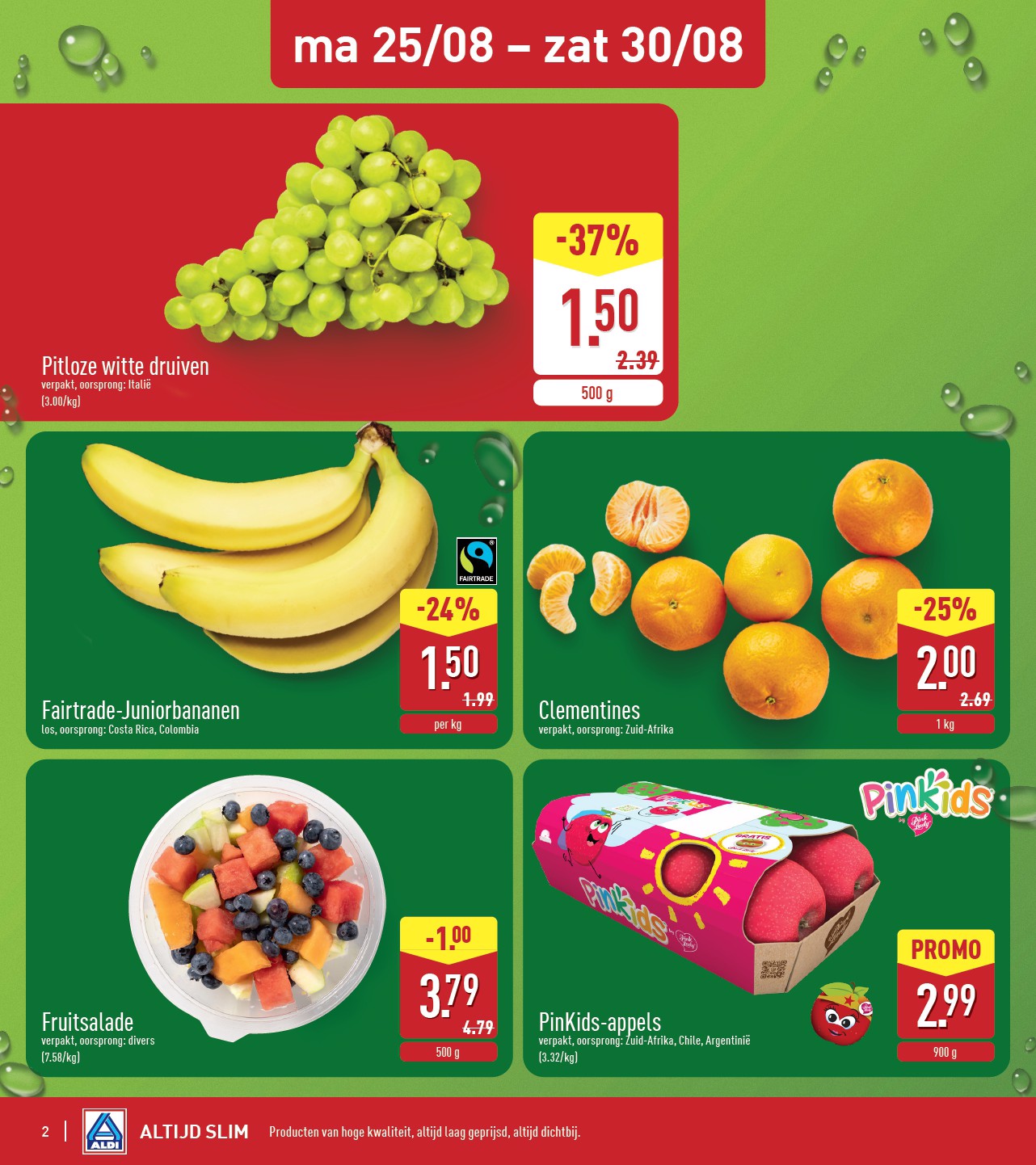 aldi - ALDI folder geldig vanaf 25/08 - 30/08 - page: 2