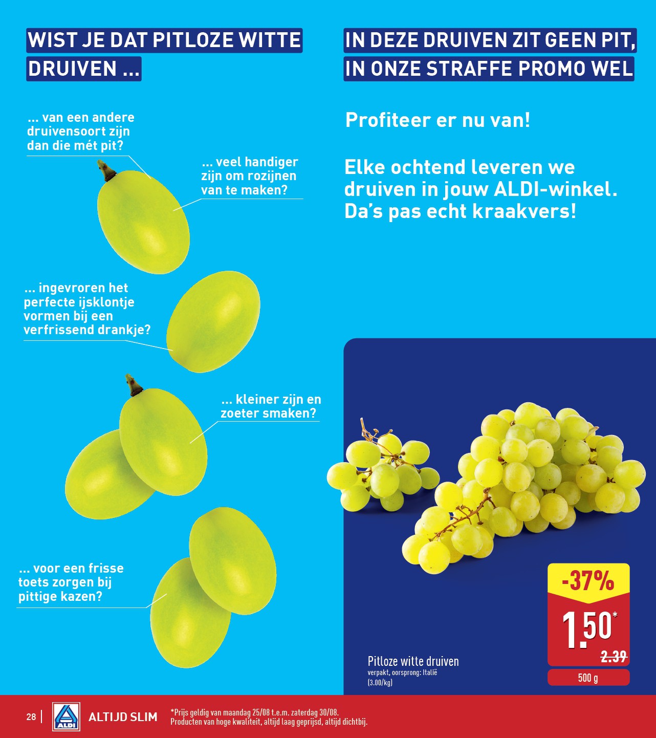 aldi - ALDI folder geldig vanaf 25/08 - 30/08 - page: 28