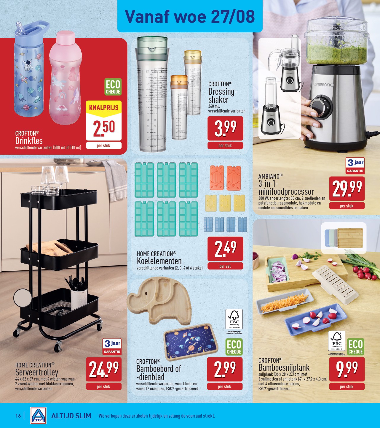 aldi - ALDI folder geldig vanaf 25/08 - 30/08 - page: 16