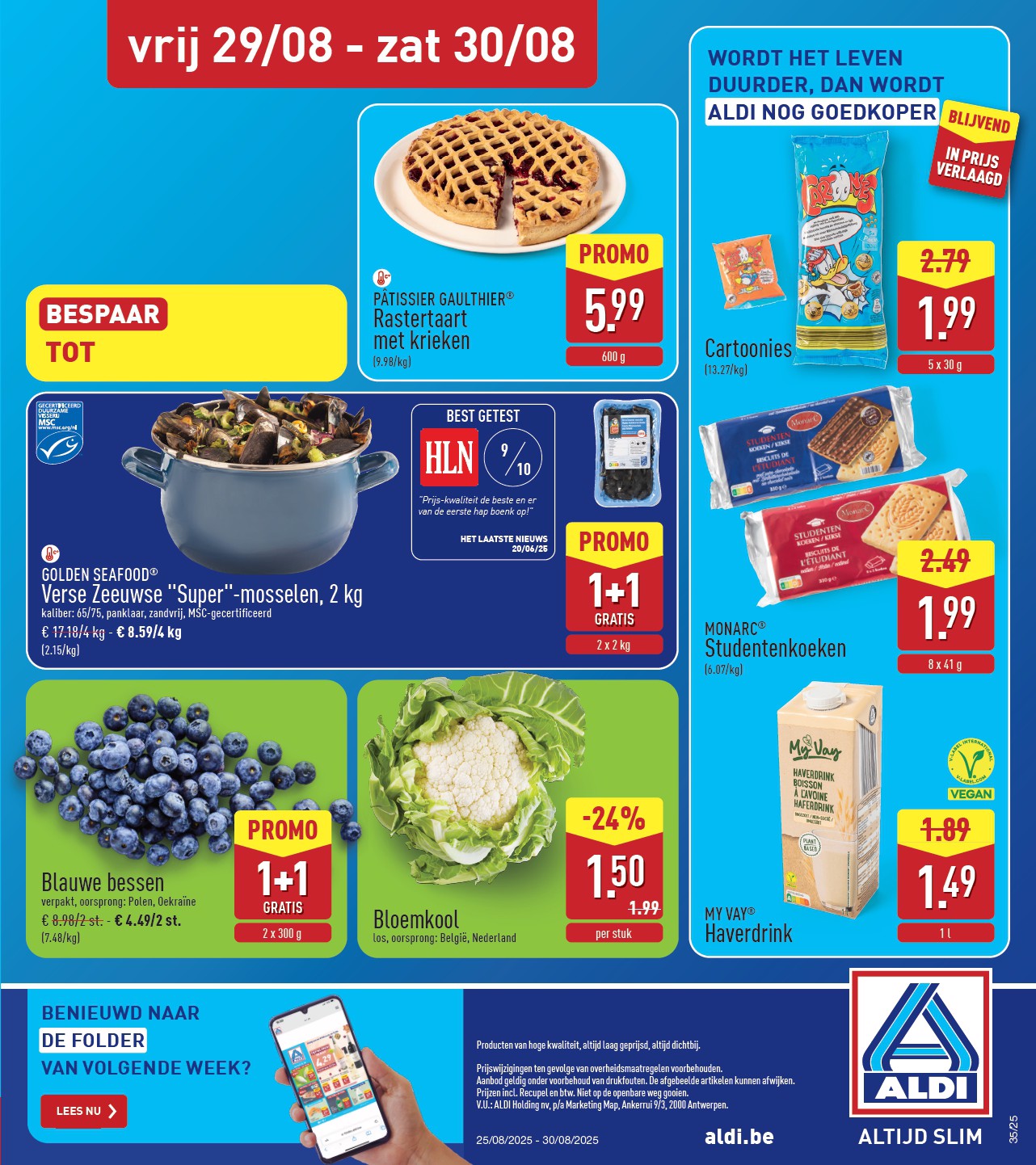 aldi - ALDI folder geldig vanaf 25/08 - 30/08 - page: 29