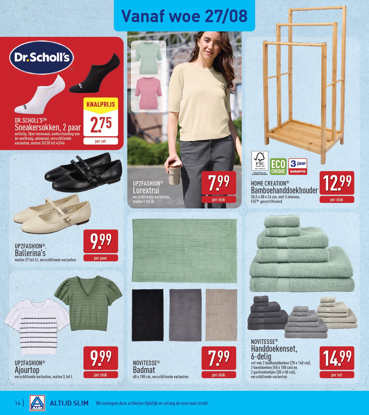 aldi - ALDI folder geldig vanaf 25/08 - 30/08 - page: 14