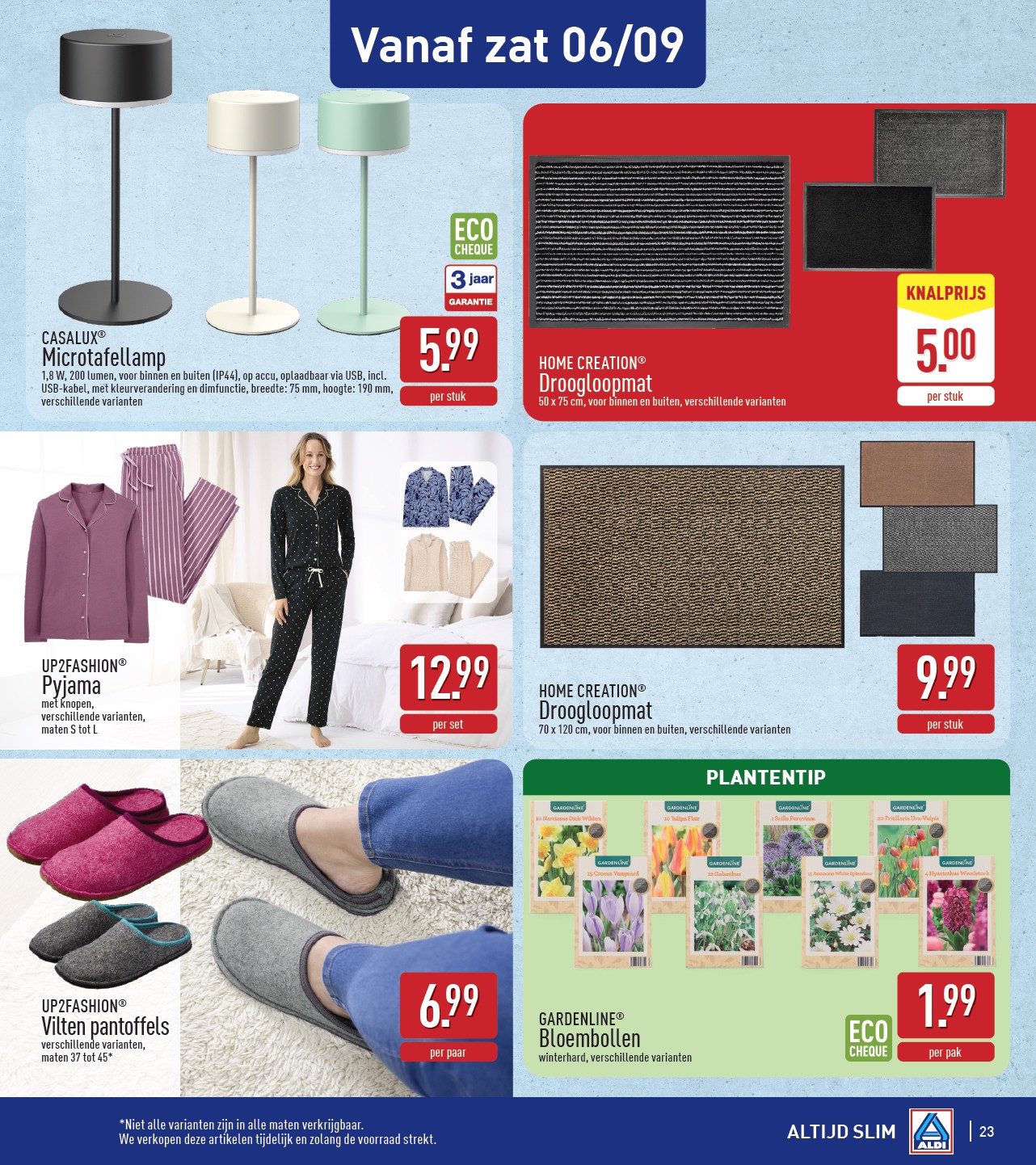 aldi - ALDI folder geldig vanaf 01/09 - 06/09 - page: 23