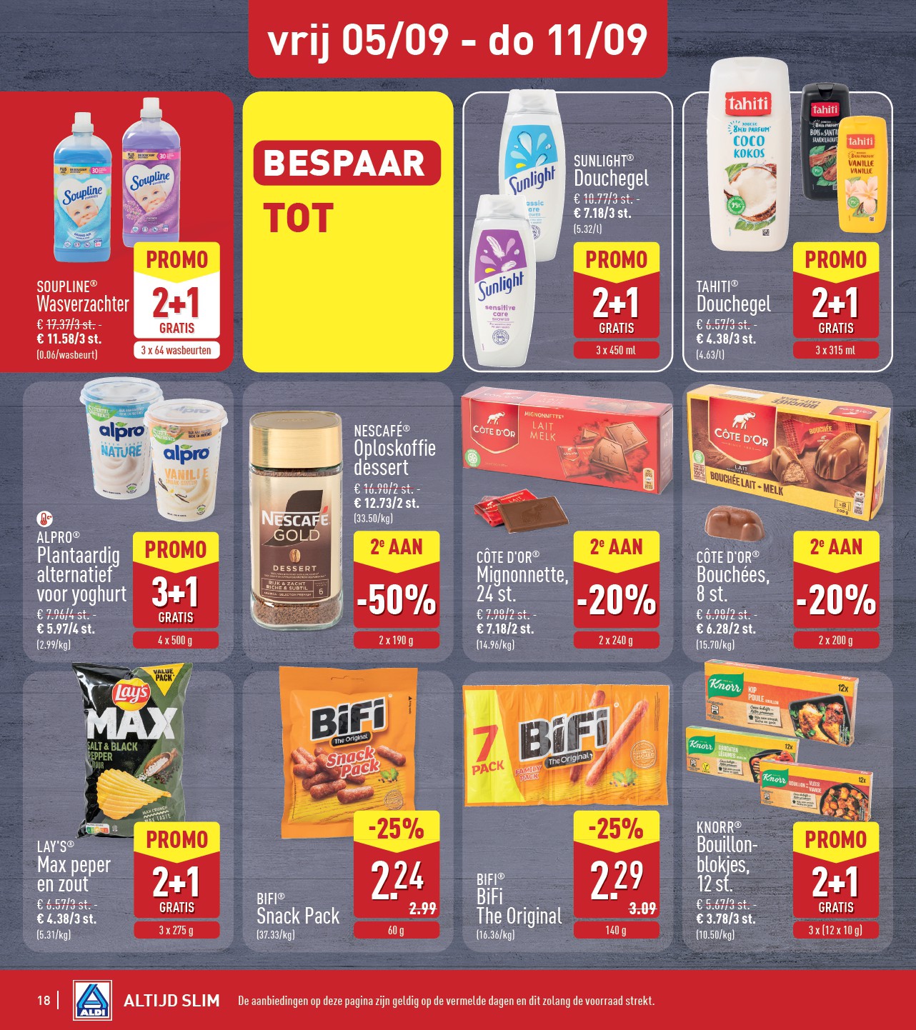 aldi - ALDI folder geldig vanaf 01/09 - 06/09 - page: 18