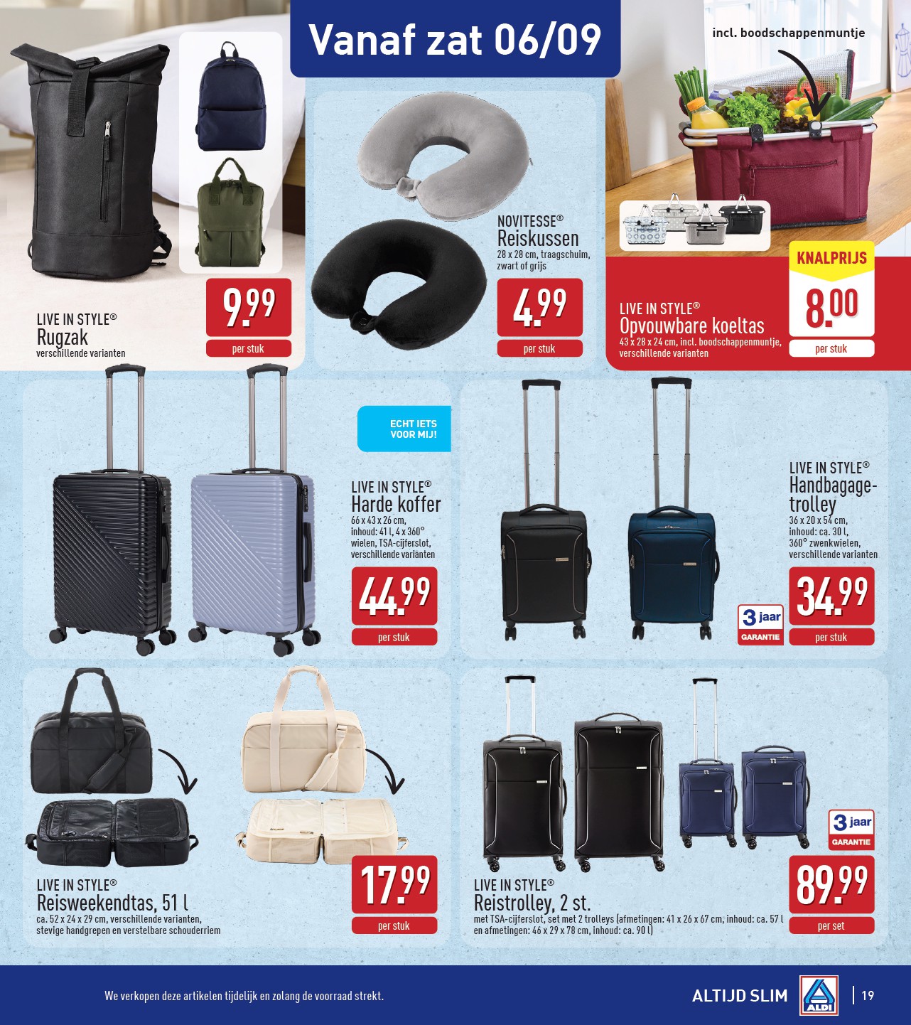 aldi - ALDI folder geldig vanaf 01/09 - 06/09 - page: 19