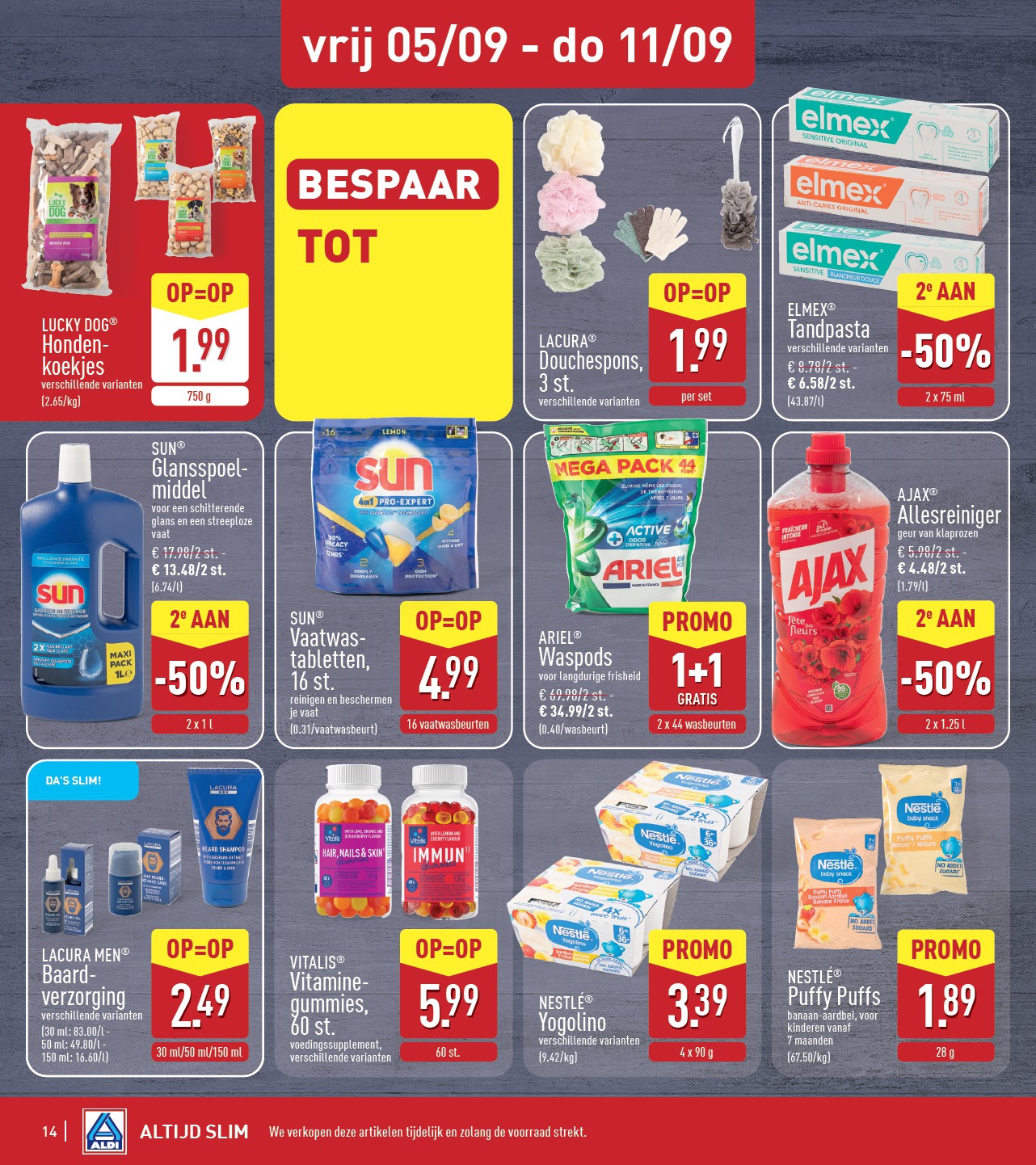 aldi - ALDI folder geldig vanaf 01/09 - 06/09 - page: 14