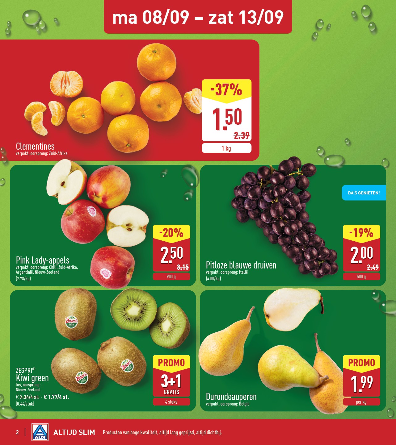 aldi - ALDI folder geldig vanaf 08/09 - 13/09 - page: 2