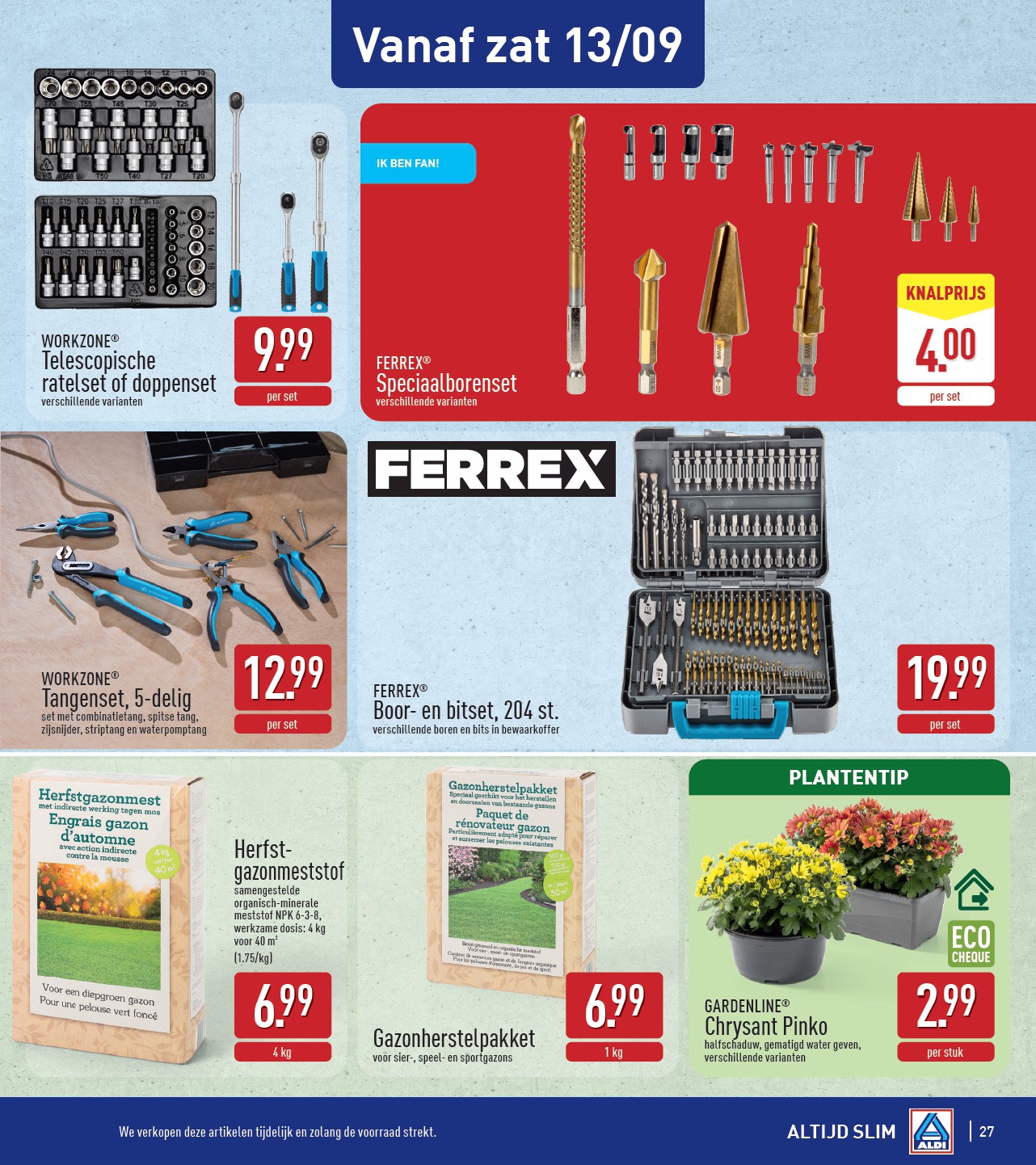 aldi - ALDI folder geldig vanaf 08/09 - 13/09 - page: 27