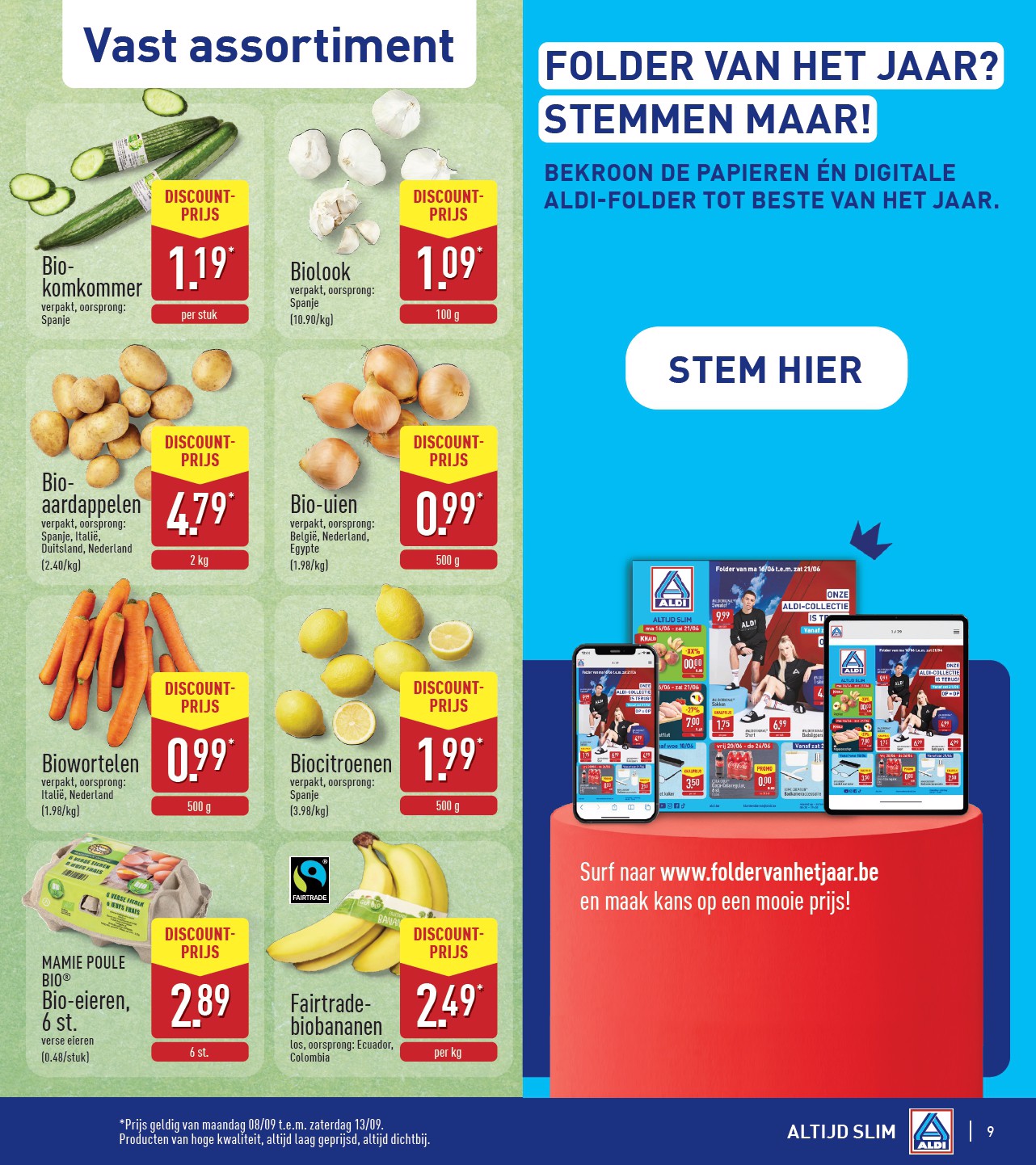 aldi - ALDI folder geldig vanaf 08/09 - 13/09 - page: 9