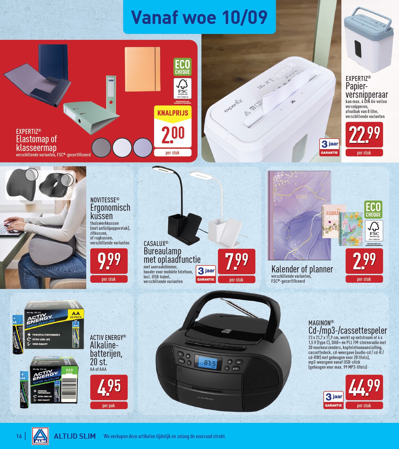 aldi - ALDI folder geldig vanaf 08/09 - 13/09 - page: 16
