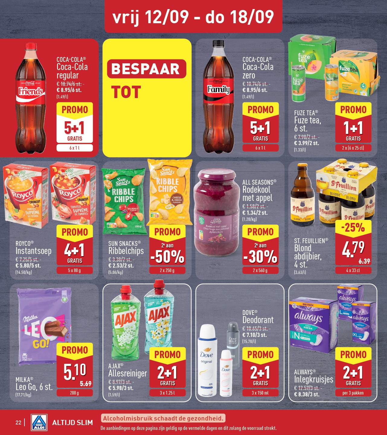 aldi - ALDI folder geldig vanaf 08/09 - 13/09 - page: 22