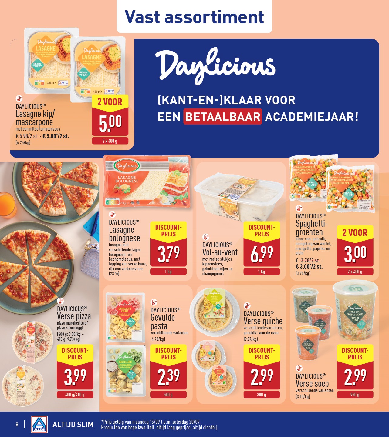 aldi - ALDI folder geldig vanaf 15/09 - 20/09 - page: 8