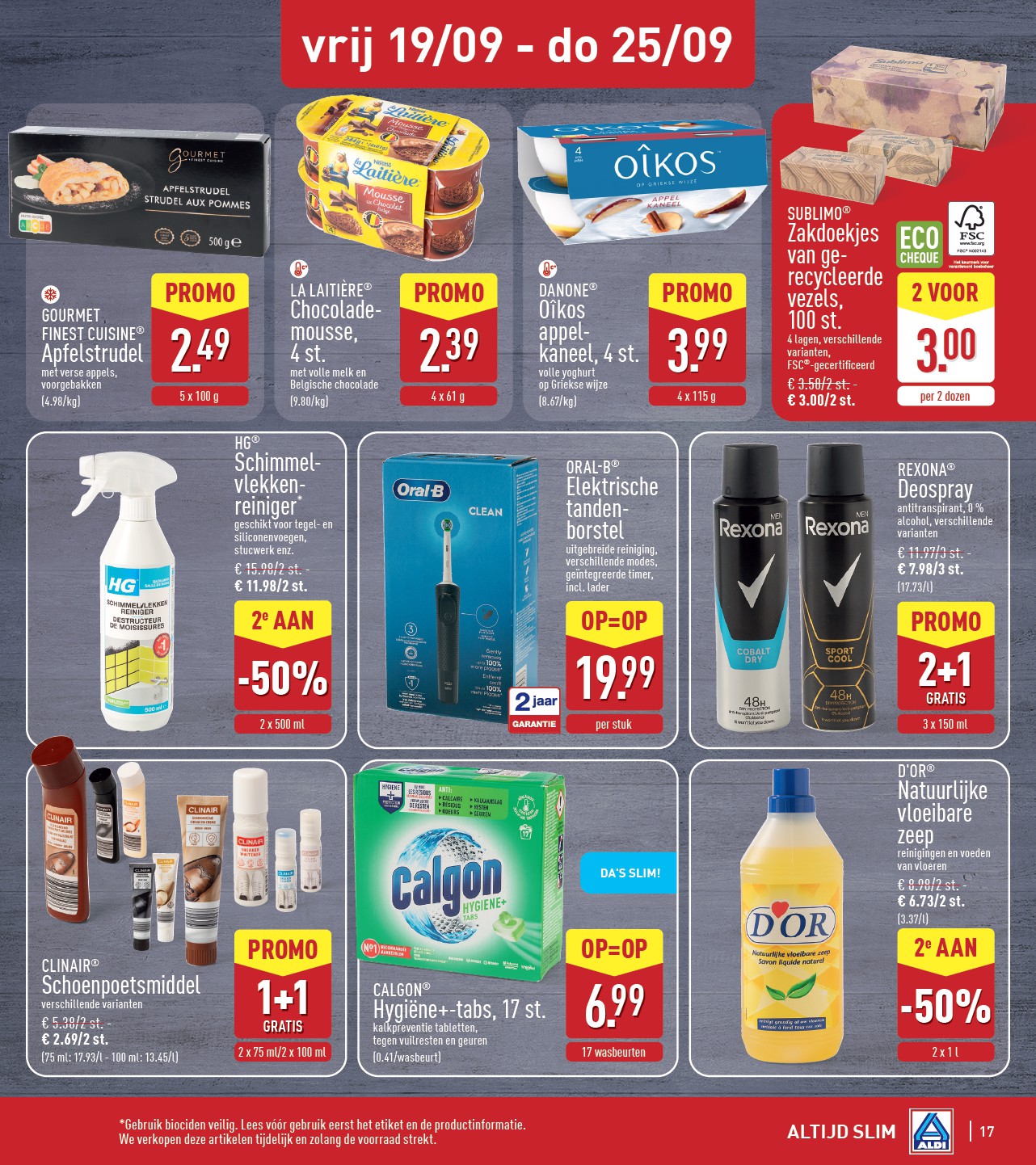 aldi - ALDI folder geldig vanaf 15/09 - 20/09 - page: 17