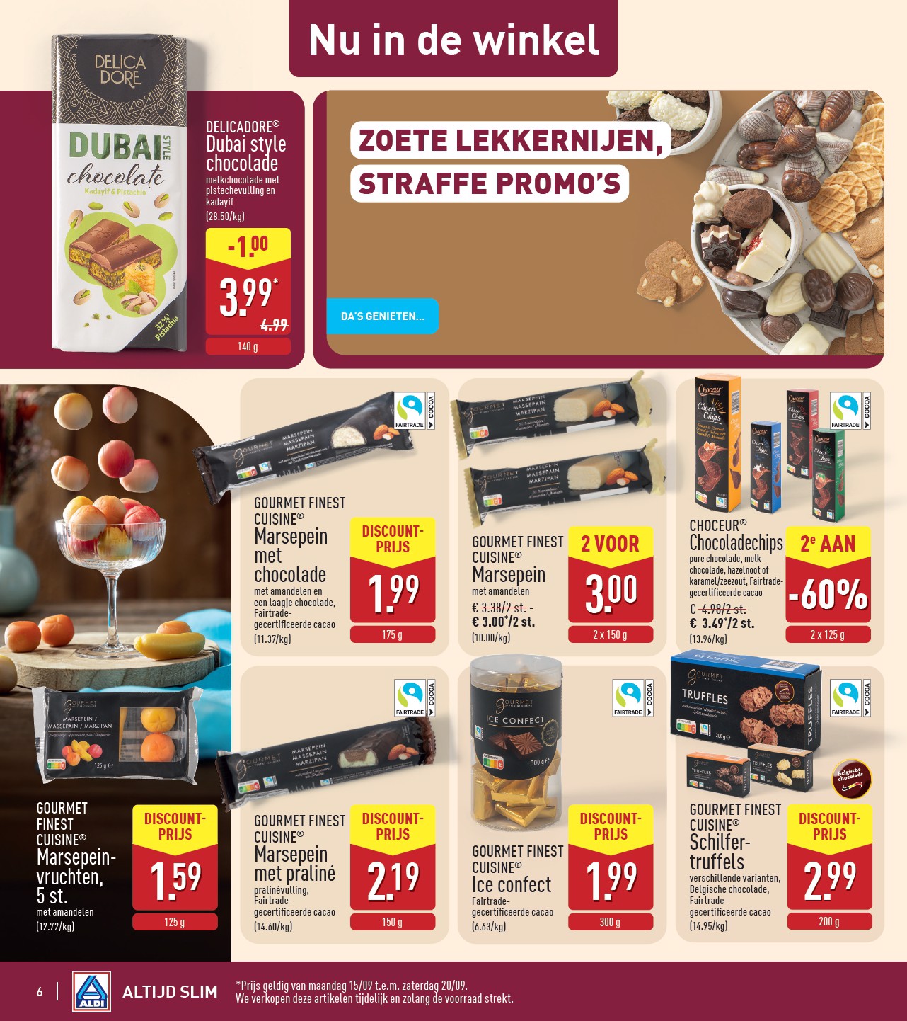 aldi - ALDI folder geldig vanaf 15/09 - 20/09 - page: 6