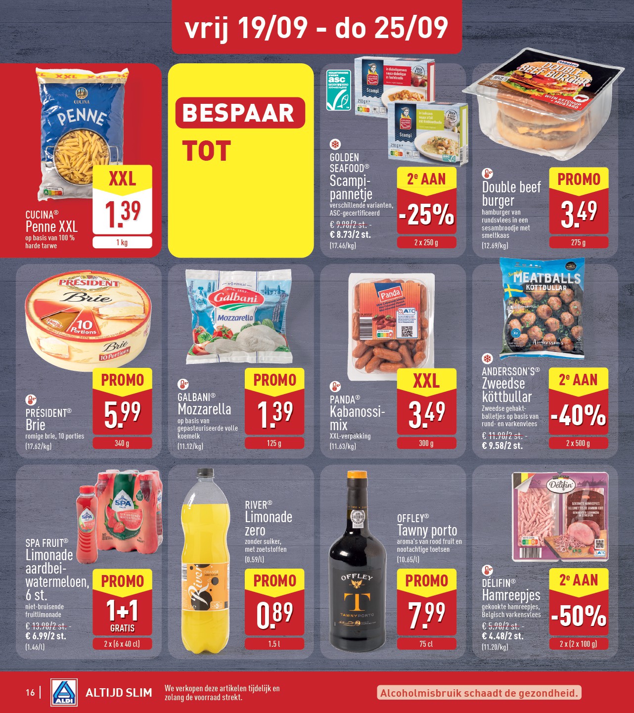 aldi - ALDI folder geldig vanaf 15/09 - 20/09 - page: 16