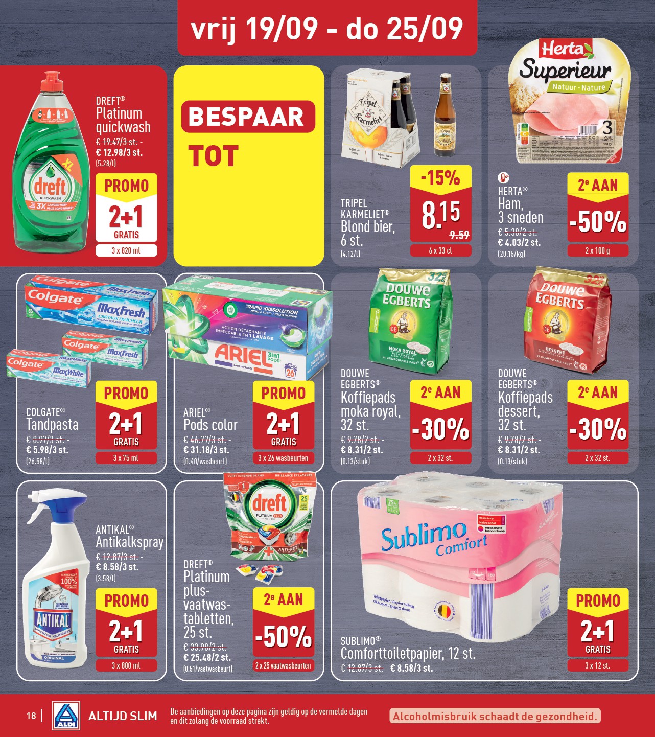 aldi - ALDI folder geldig vanaf 15/09 - 20/09 - page: 18