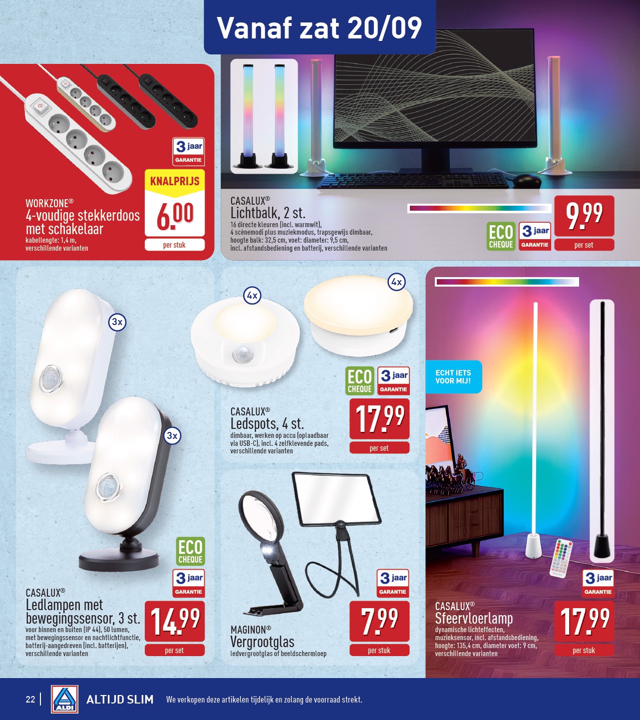 aldi - ALDI folder geldig vanaf 15/09 - 20/09 - page: 22