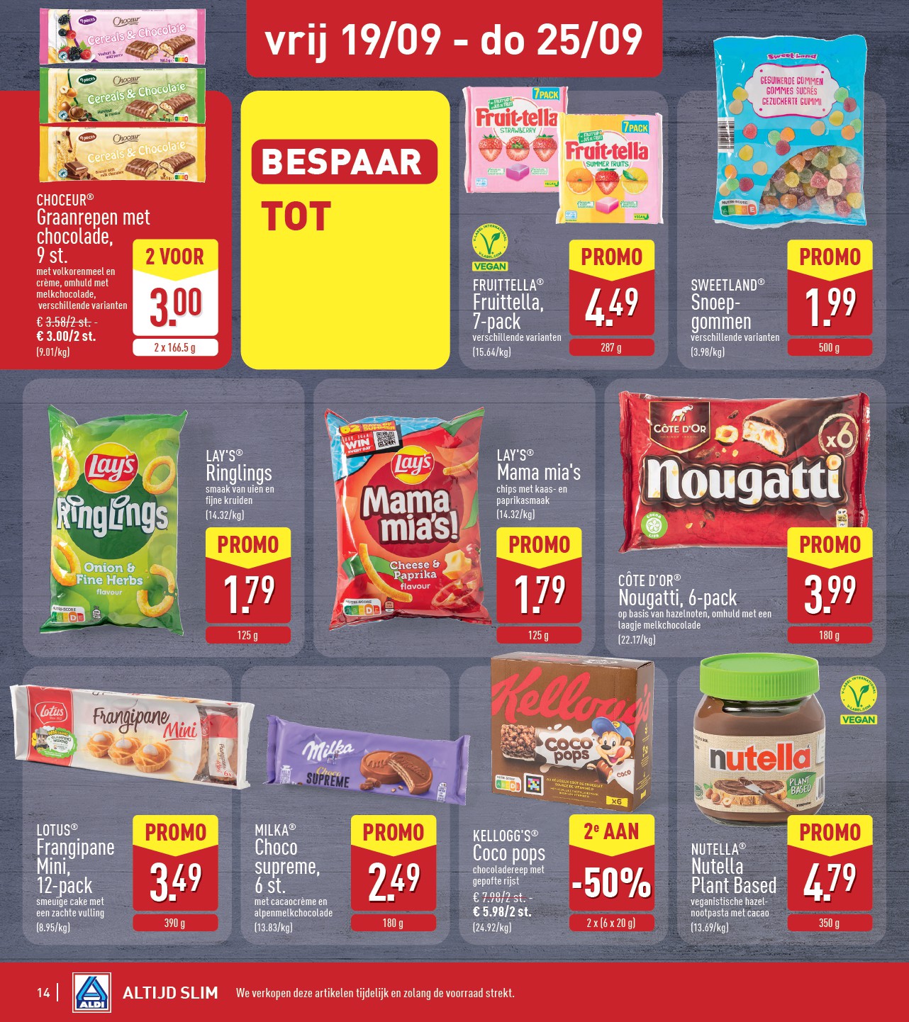 aldi - ALDI folder geldig vanaf 15/09 - 20/09 - page: 14
