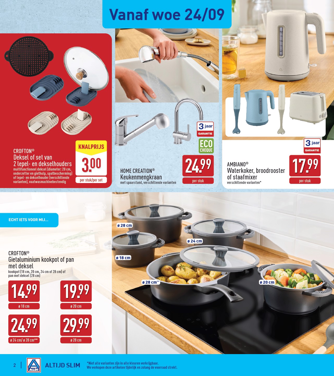 aldi - ALDI - Themaspecial keuken folder geldig vanaf 24/09 - 27/09 - page: 2