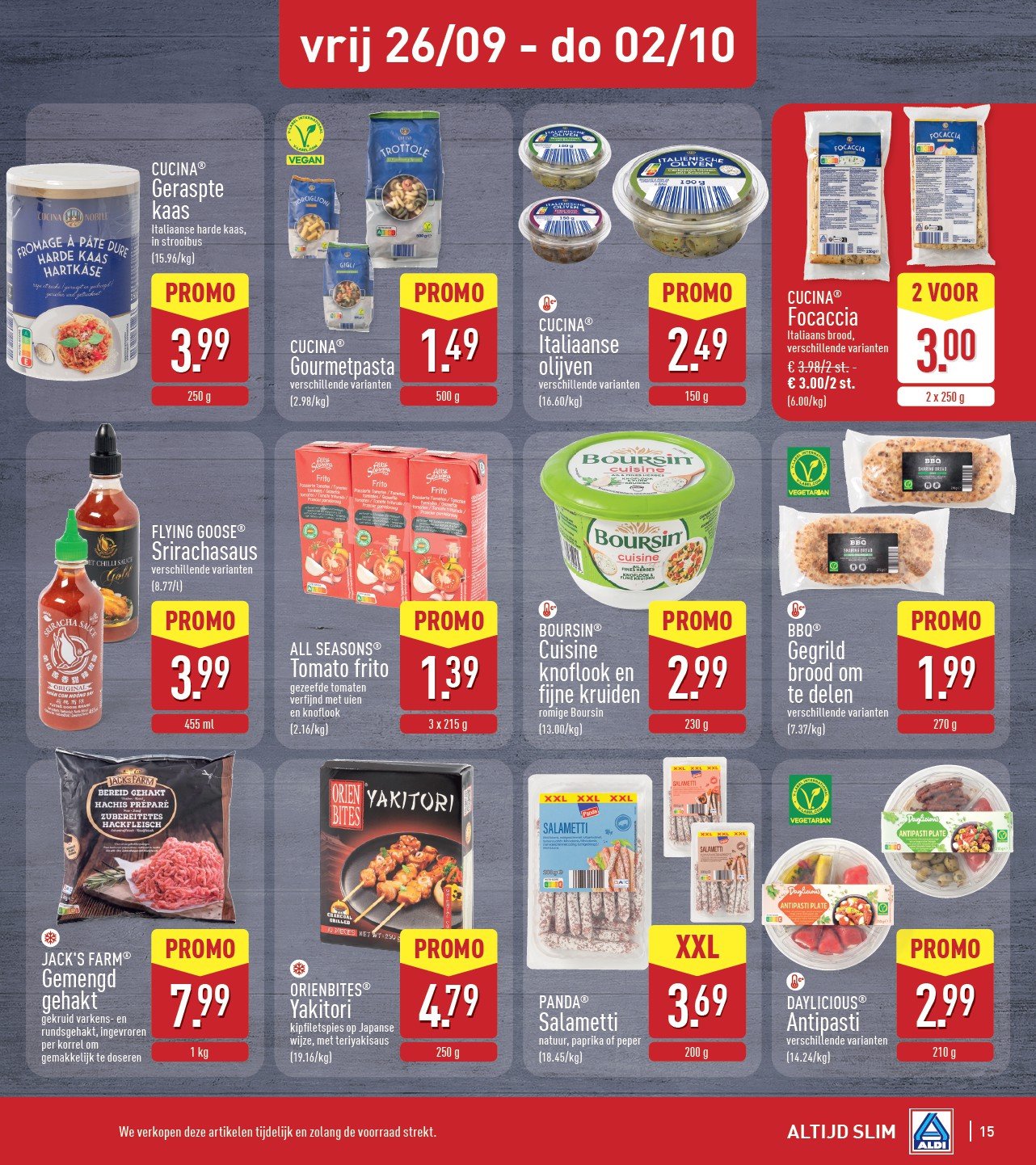 aldi - ALDI folder geldig vanaf 22/09 - 27/09 - page: 15
