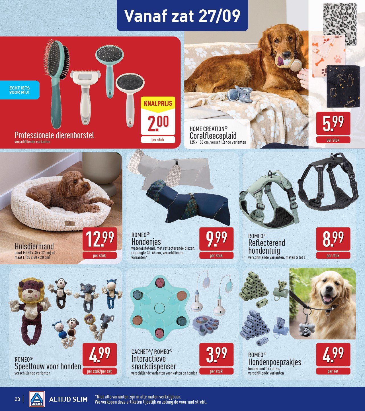 aldi - ALDI folder geldig vanaf 22/09 - 27/09 - page: 20