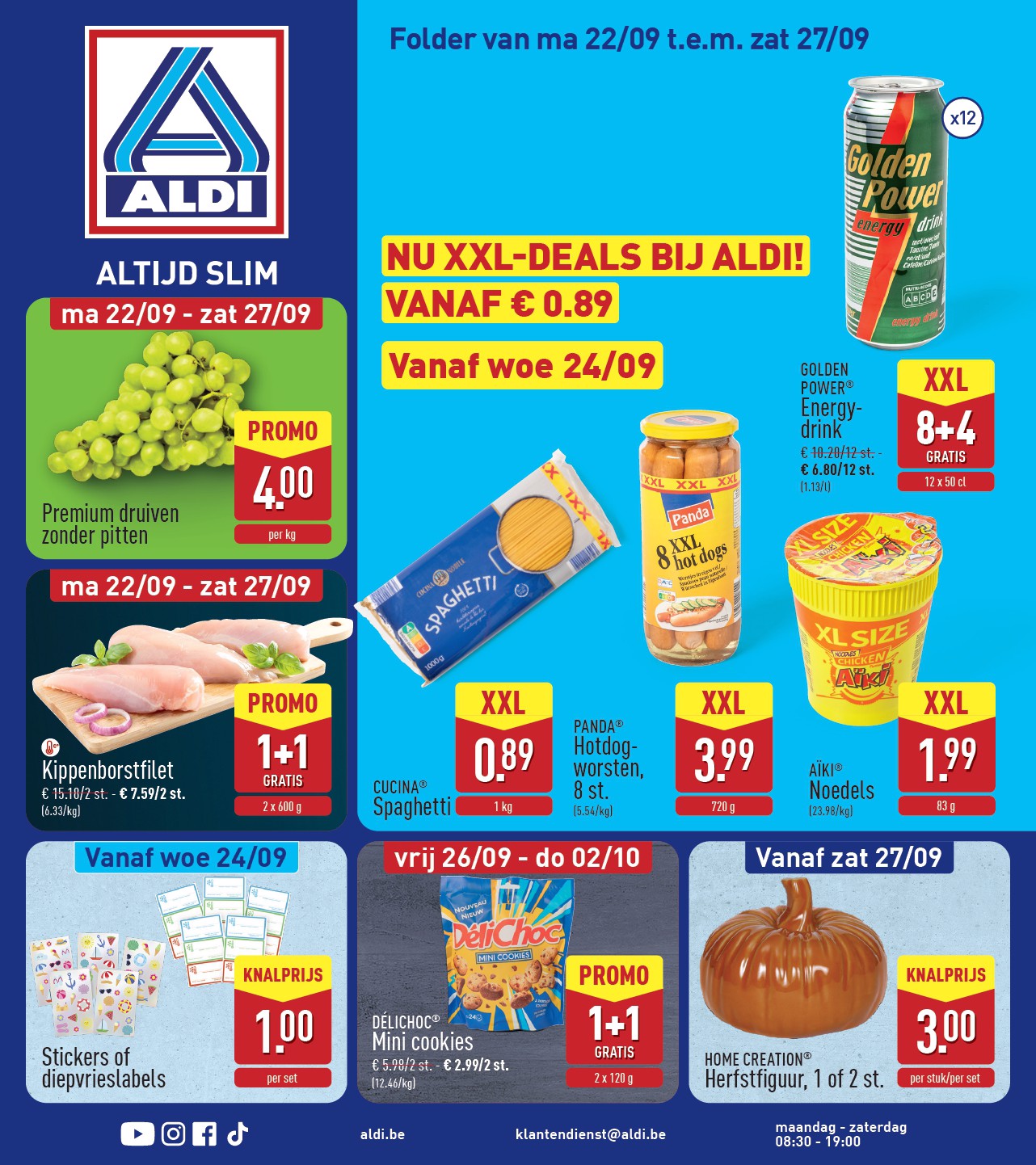 aldi - ALDI folder geldig vanaf 22/09 - 27/09