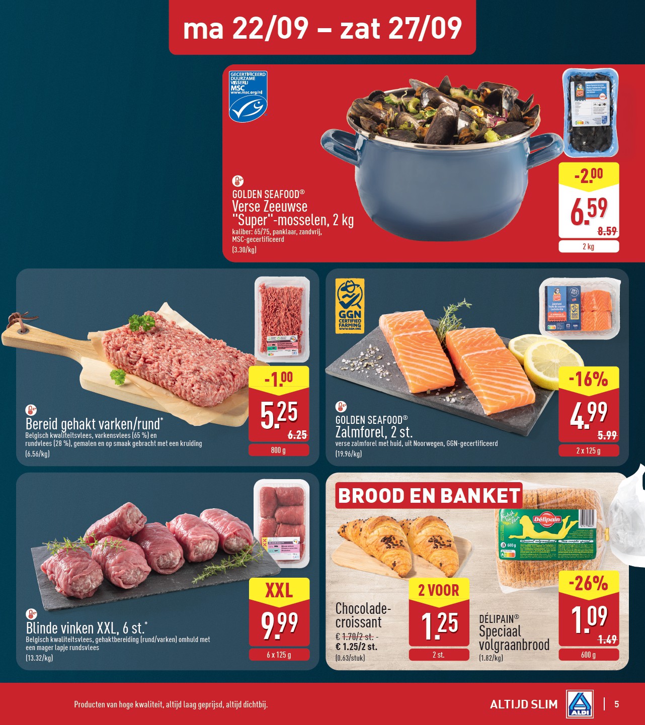 aldi - ALDI folder geldig vanaf 22/09 - 27/09 - page: 5