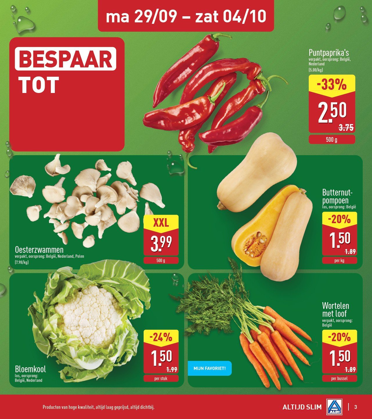 aldi - ALDI folder geldig vanaf 29/09 - 04/10 - page: 3