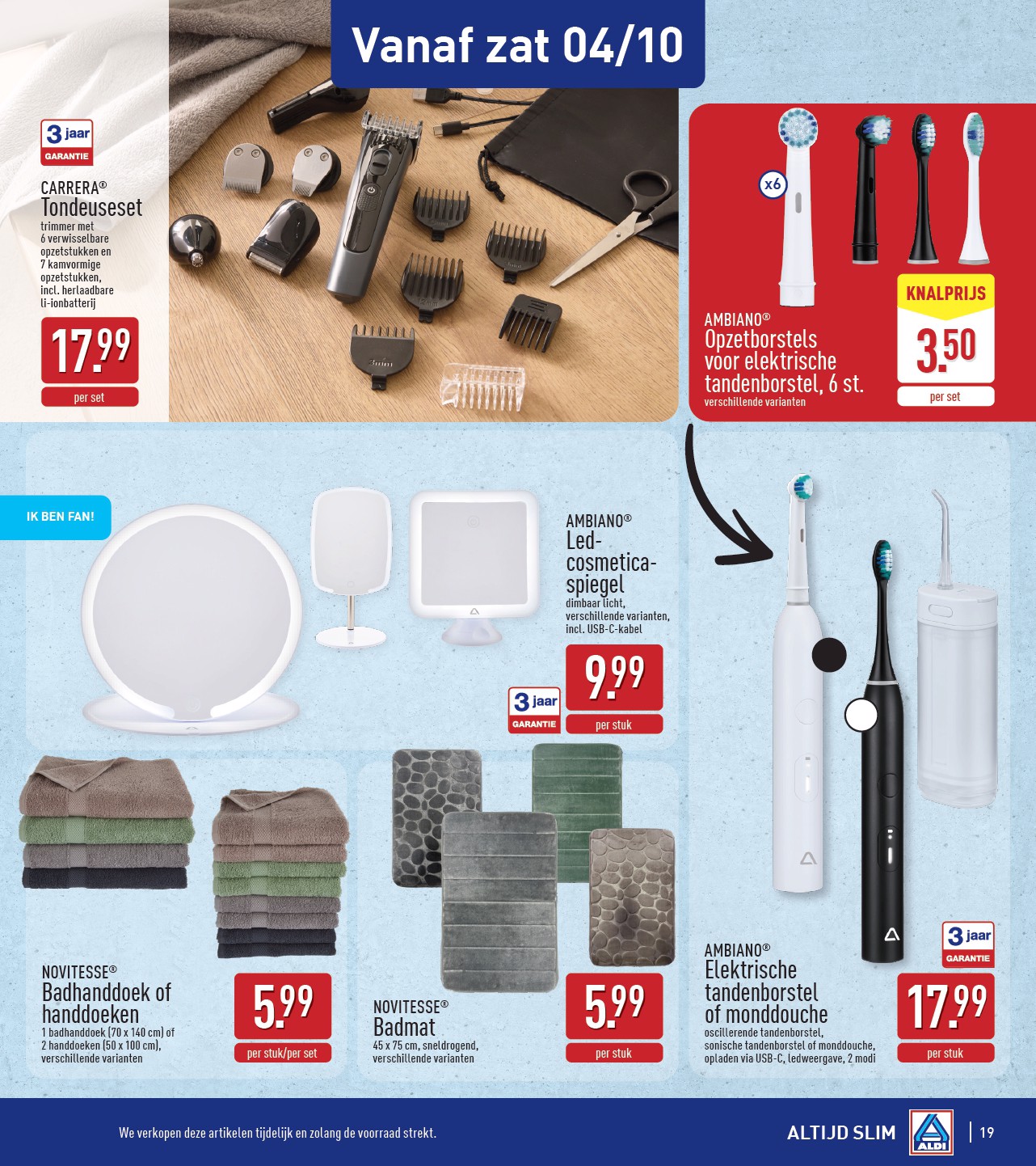 aldi - ALDI folder geldig vanaf 29/09 - 04/10 - page: 19
