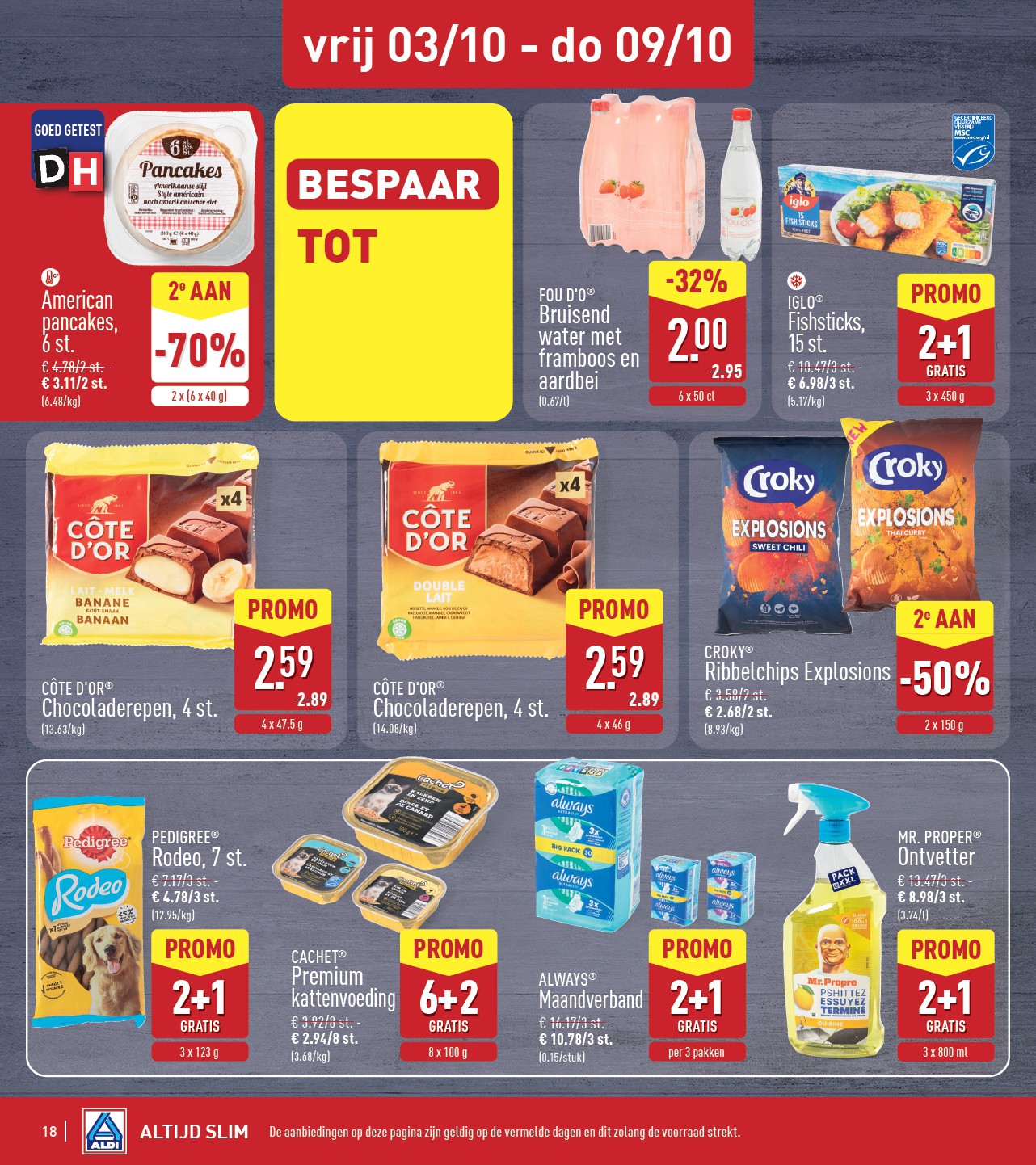 aldi - ALDI folder geldig vanaf 29/09 - 04/10 - page: 18