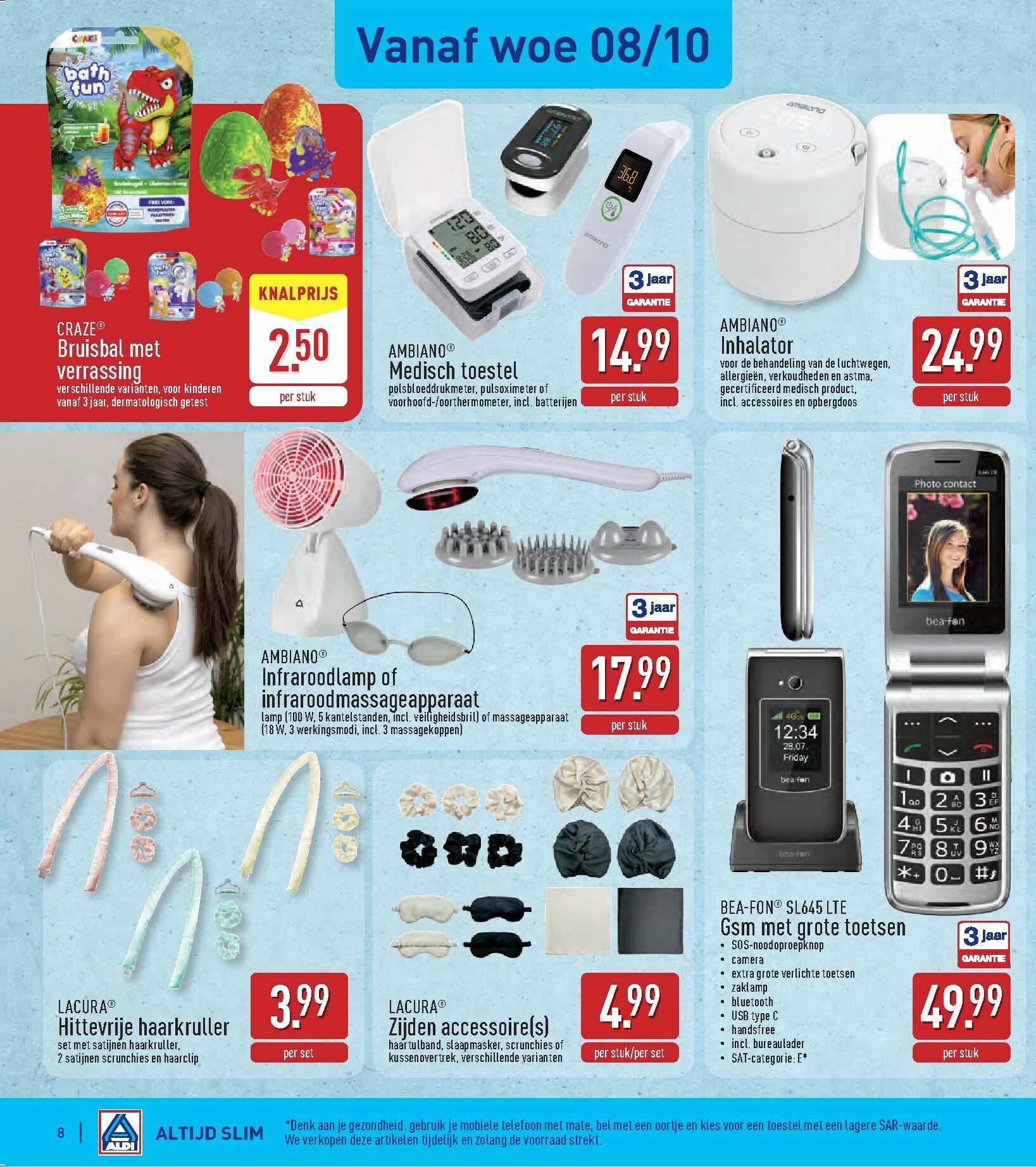 aldi - ALDI folder geldig vanaf 06/10 - 11/10 - page: 8