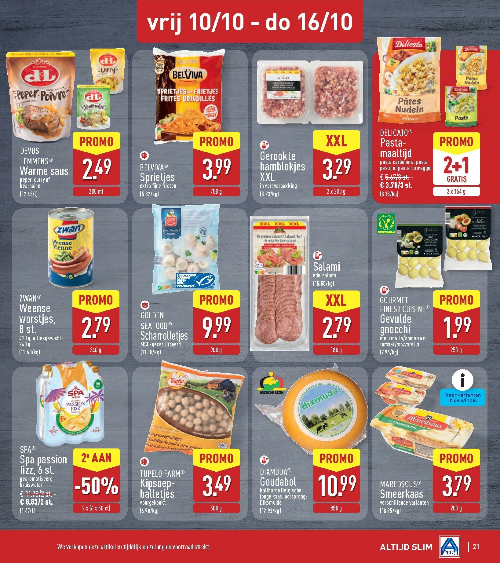 aldi - ALDI folder geldig vanaf 06/10 - 11/10 - page: 21