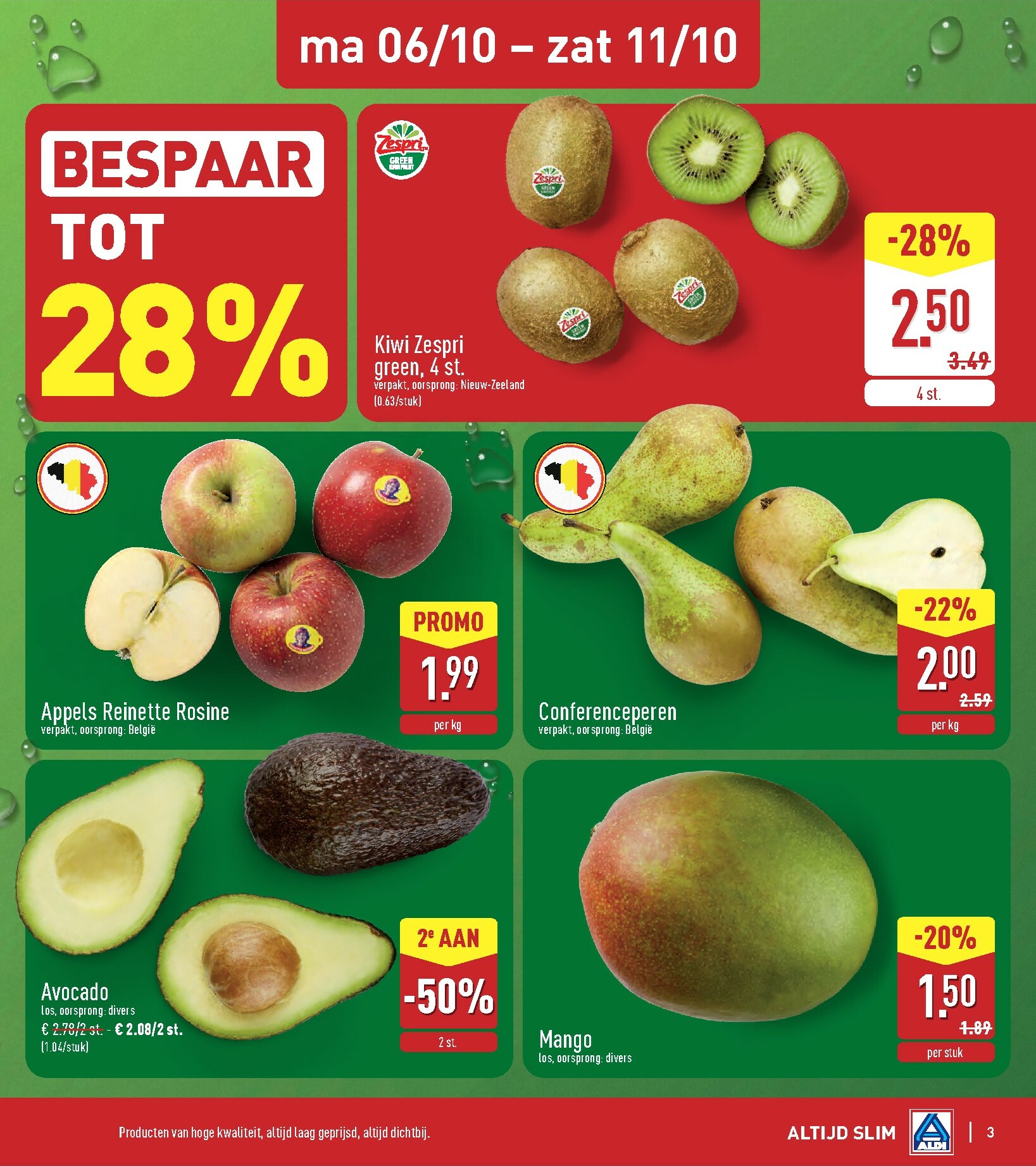aldi - ALDI folder geldig vanaf 06/10 - 11/10 - page: 3