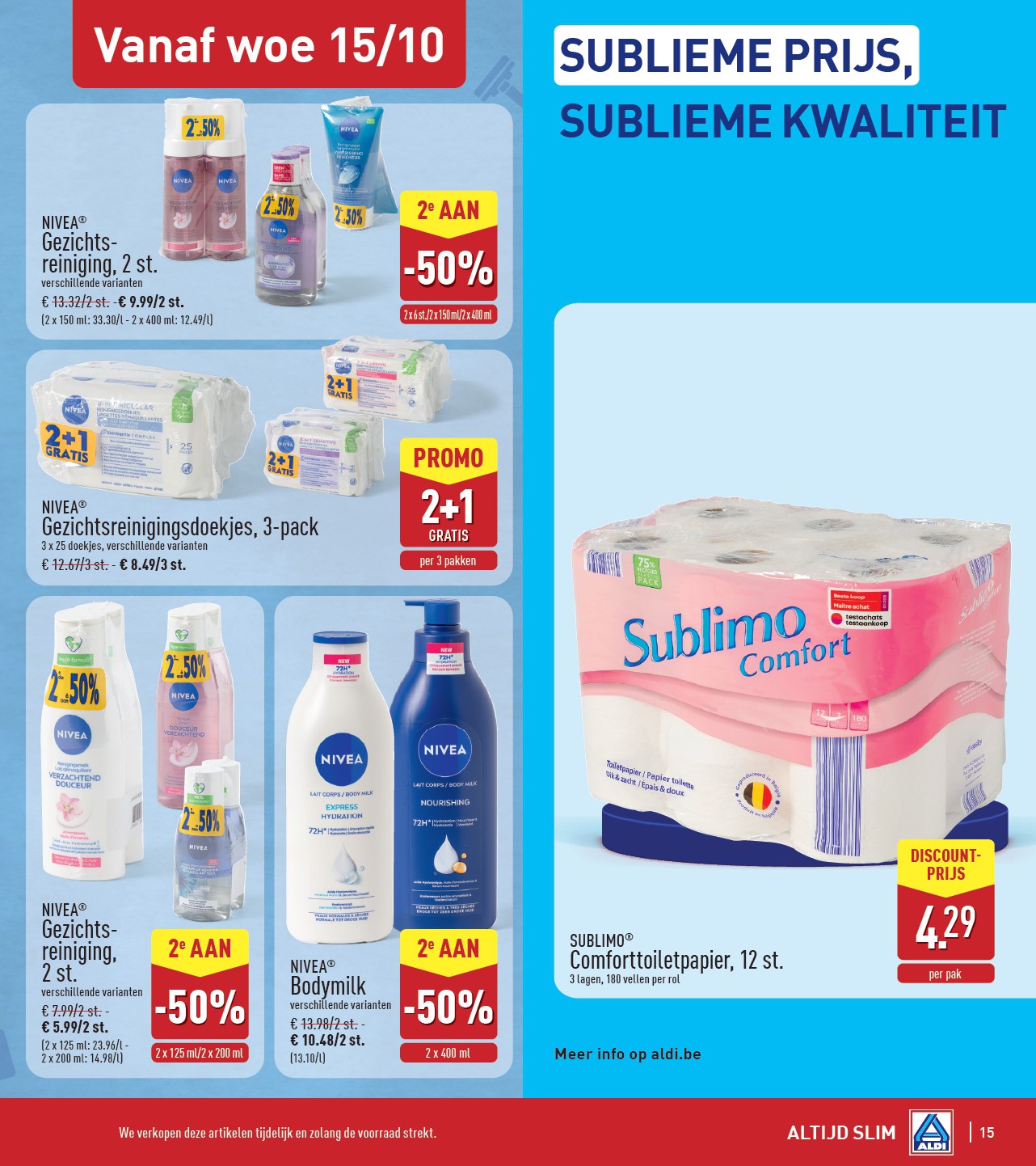 aldi - ALDI folder geldig vanaf 13/10 - 18/10 - page: 15