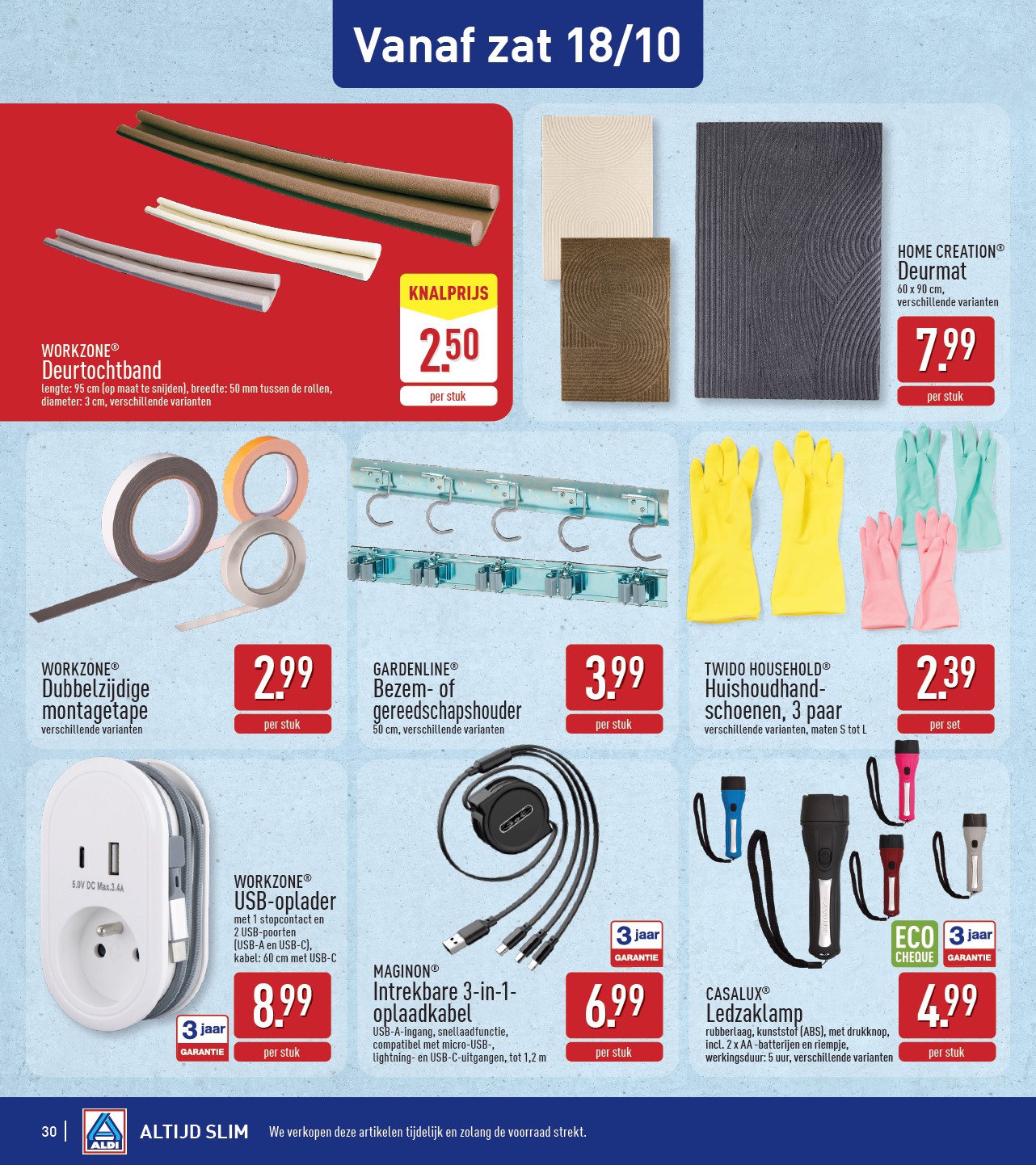 aldi - ALDI folder geldig vanaf 13/10 - 18/10 - page: 30