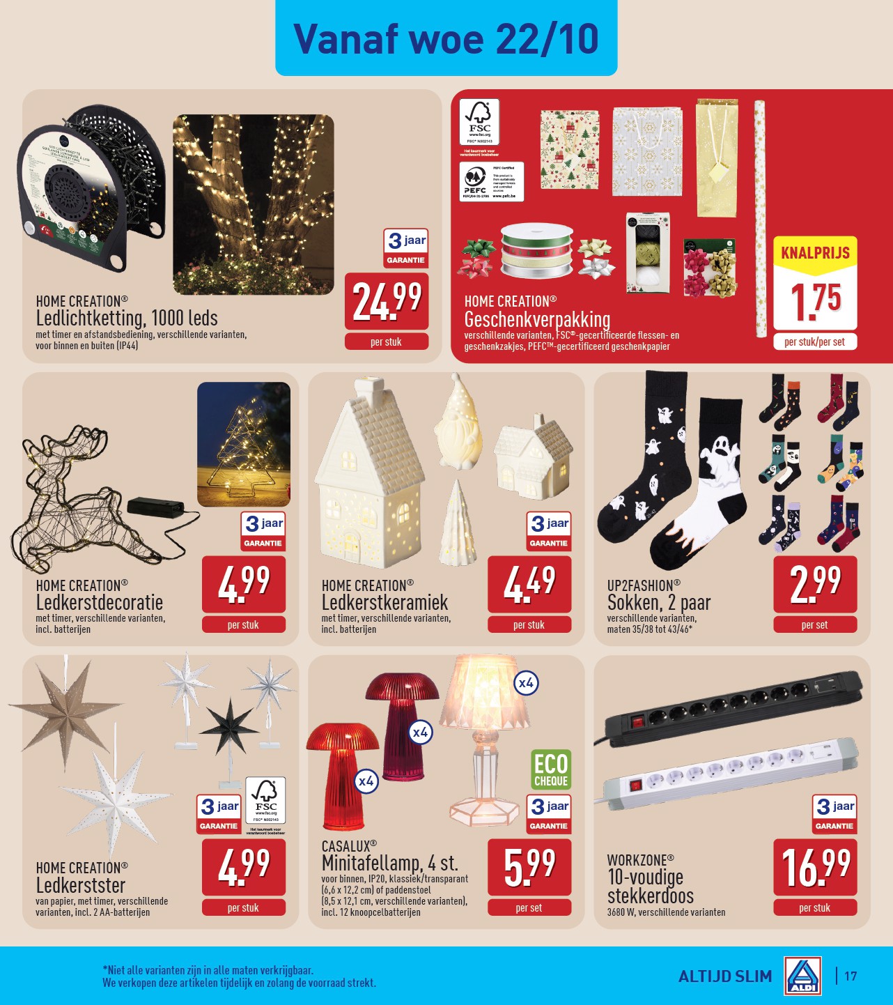 aldi - ALDI folder geldig vanaf 20/10 - 25/10 - page: 17