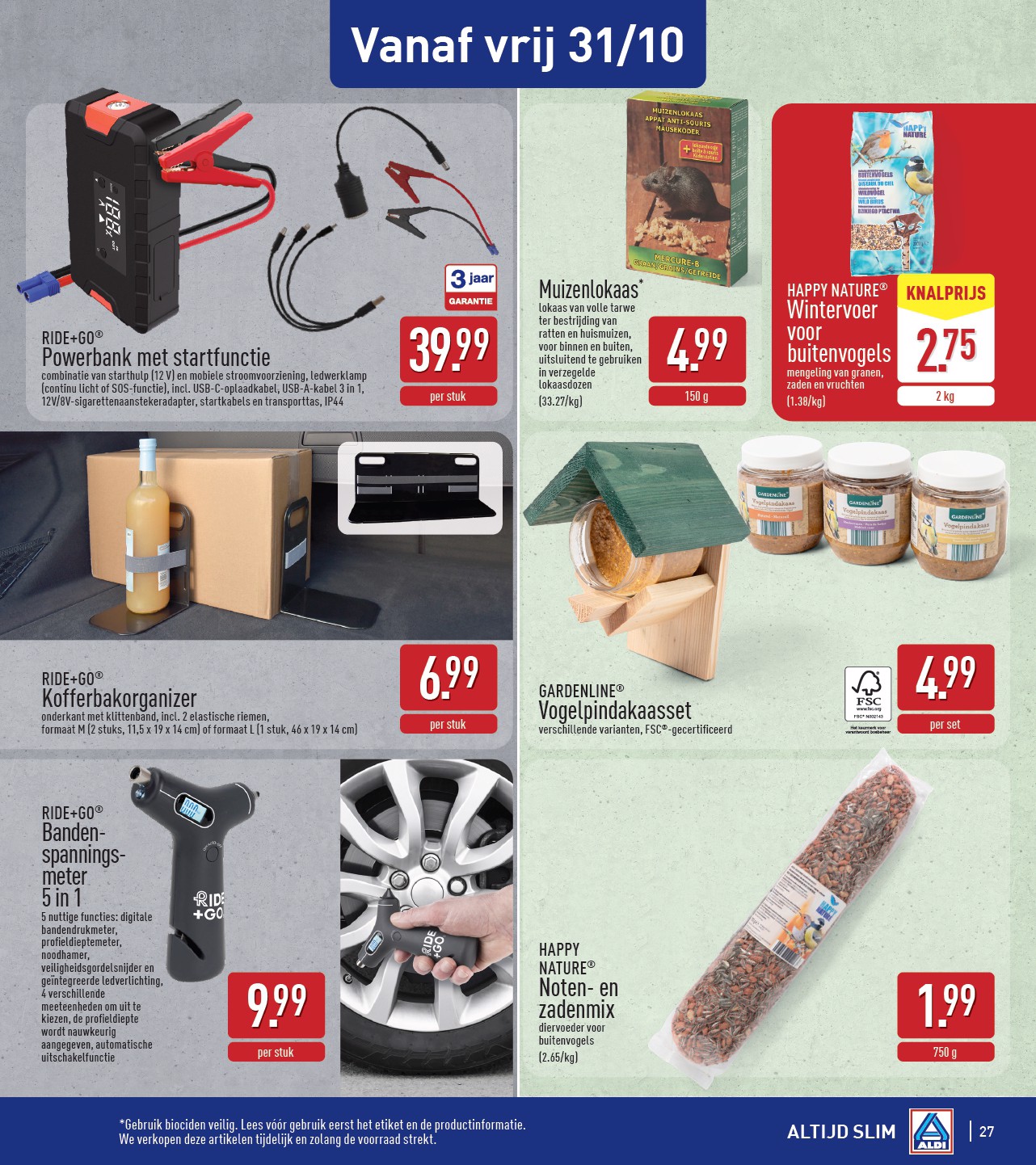 aldi - De ALDI folder geldig vanaf 27/10 t/m 31/10 - page: 27