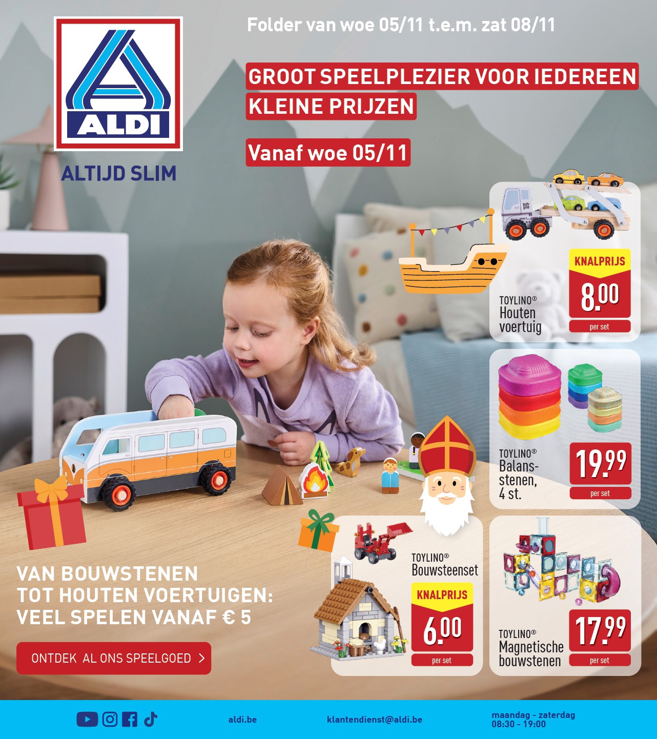 aldi - De ALDI - Themaspecial speelgoed folder geldig vanaf 05/11 t/m 08/11