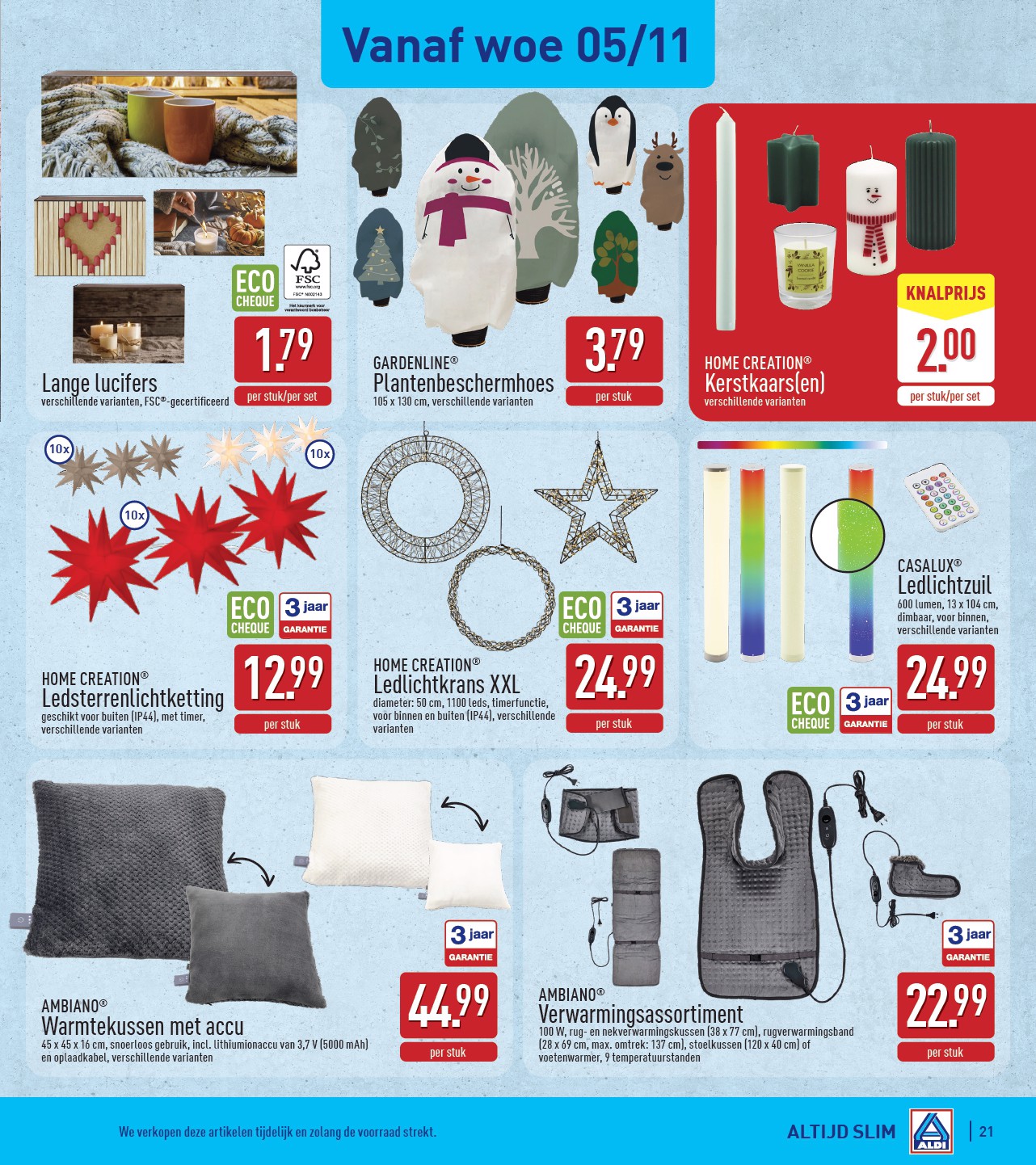 aldi - De ALDI folder geldig vanaf 03/11 t/m 08/11 - page: 21